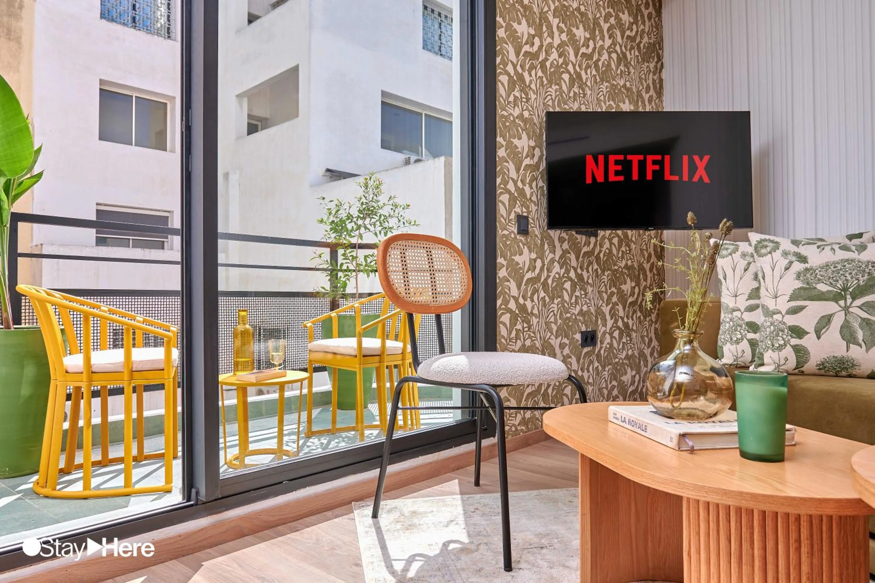 TV and multimedia in Stayhere Casablanca - Maarif - Elite Residence