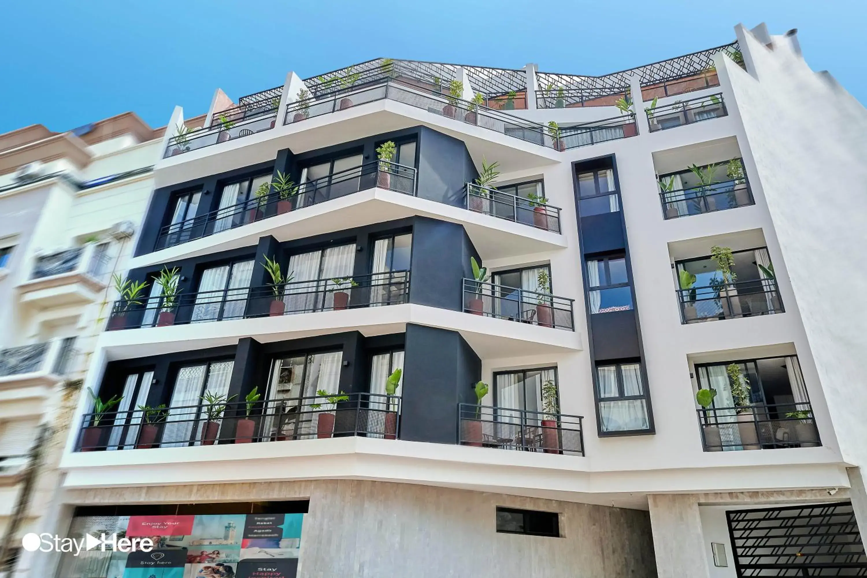 Property building in Stayhere Casablanca - Maarif - Elite Residence Property building in Stayhere Casablanca - Maarif - Elite Residence