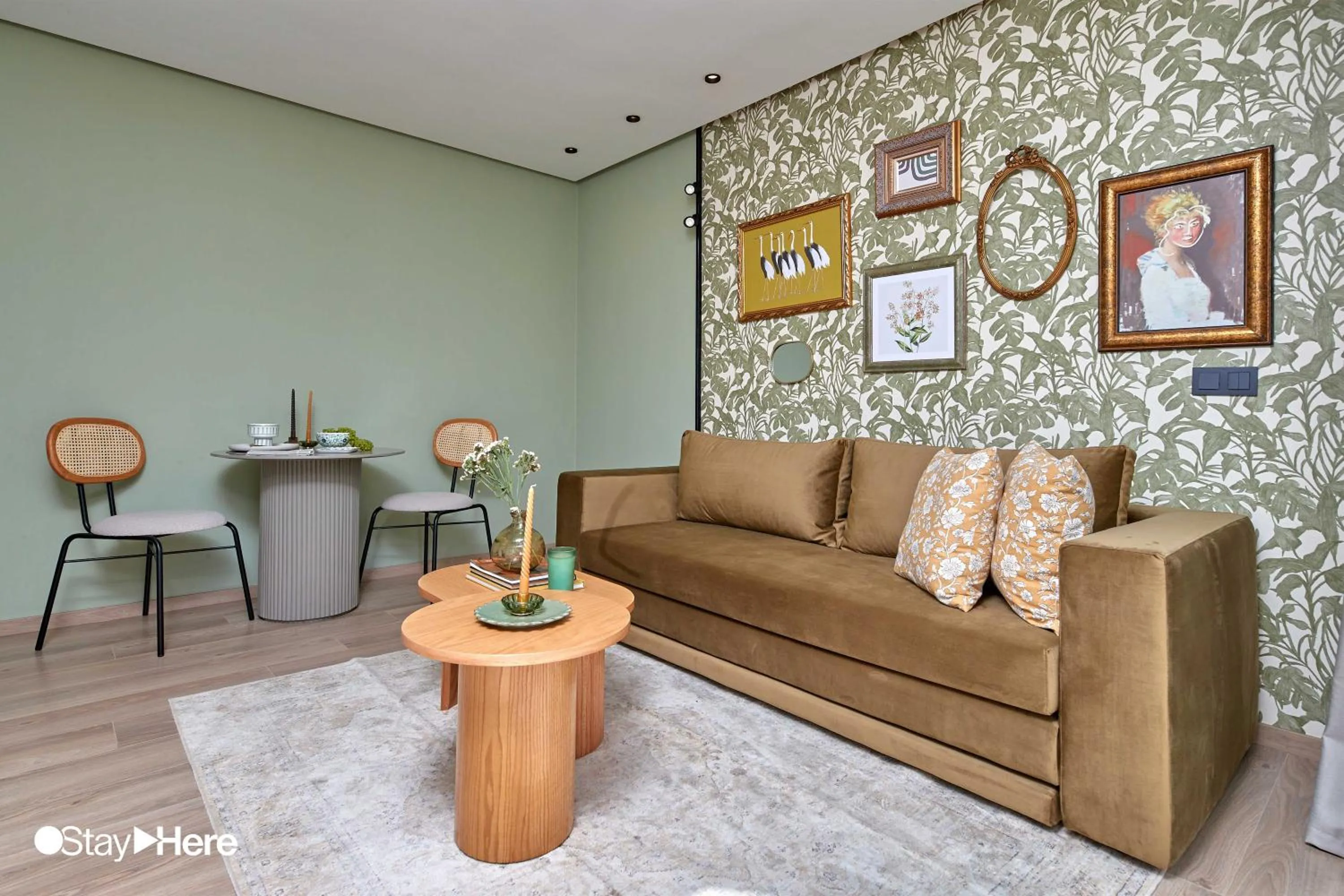 Living room in Stayhere Casablanca - Maarif - Elite Residence