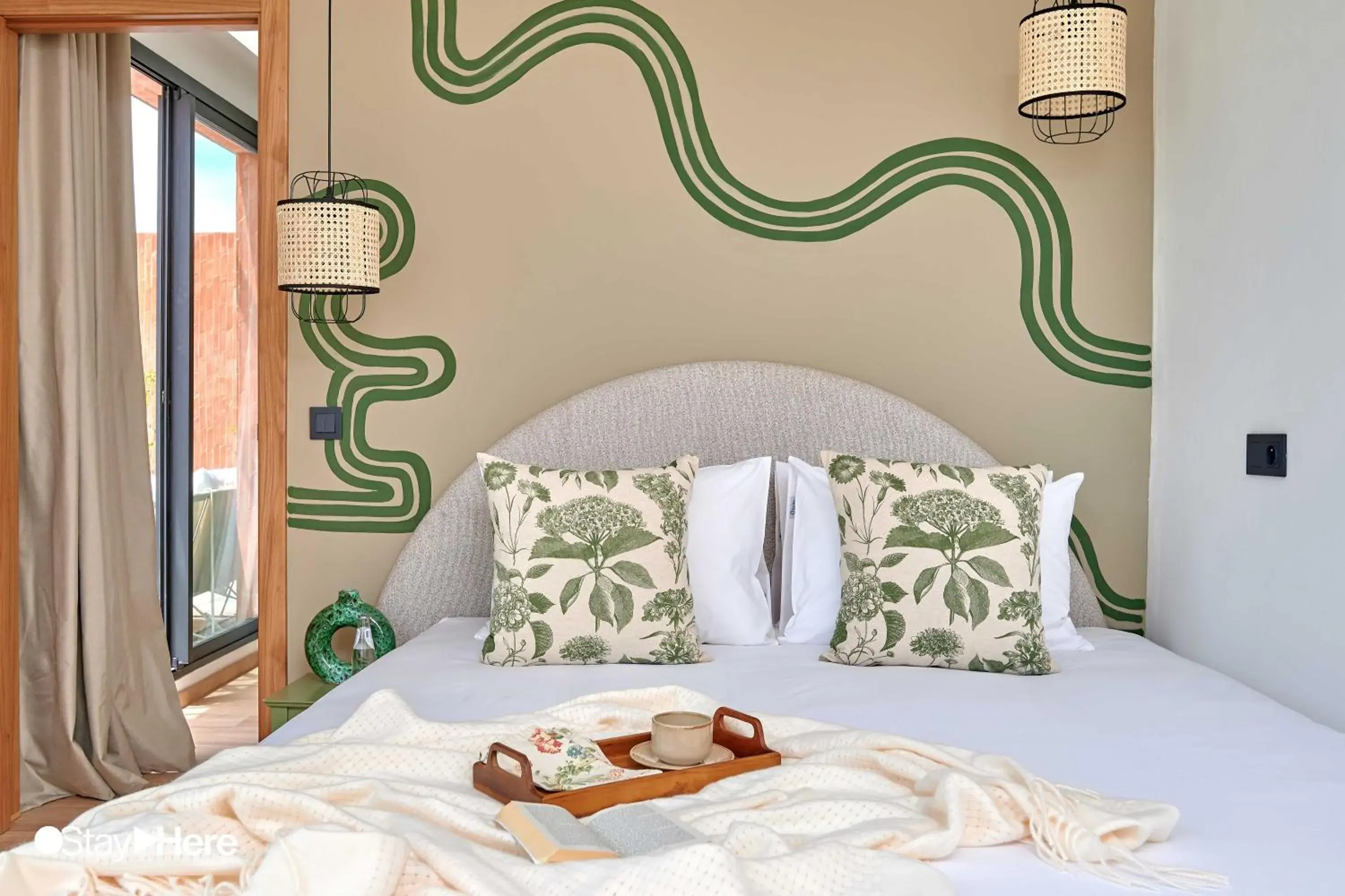 Bedroom, Bed in Stayhere Casablanca - Maarif - Elite Residence Bedroom, Bed in Stayhere Casablanca - Maarif - Elite Residence