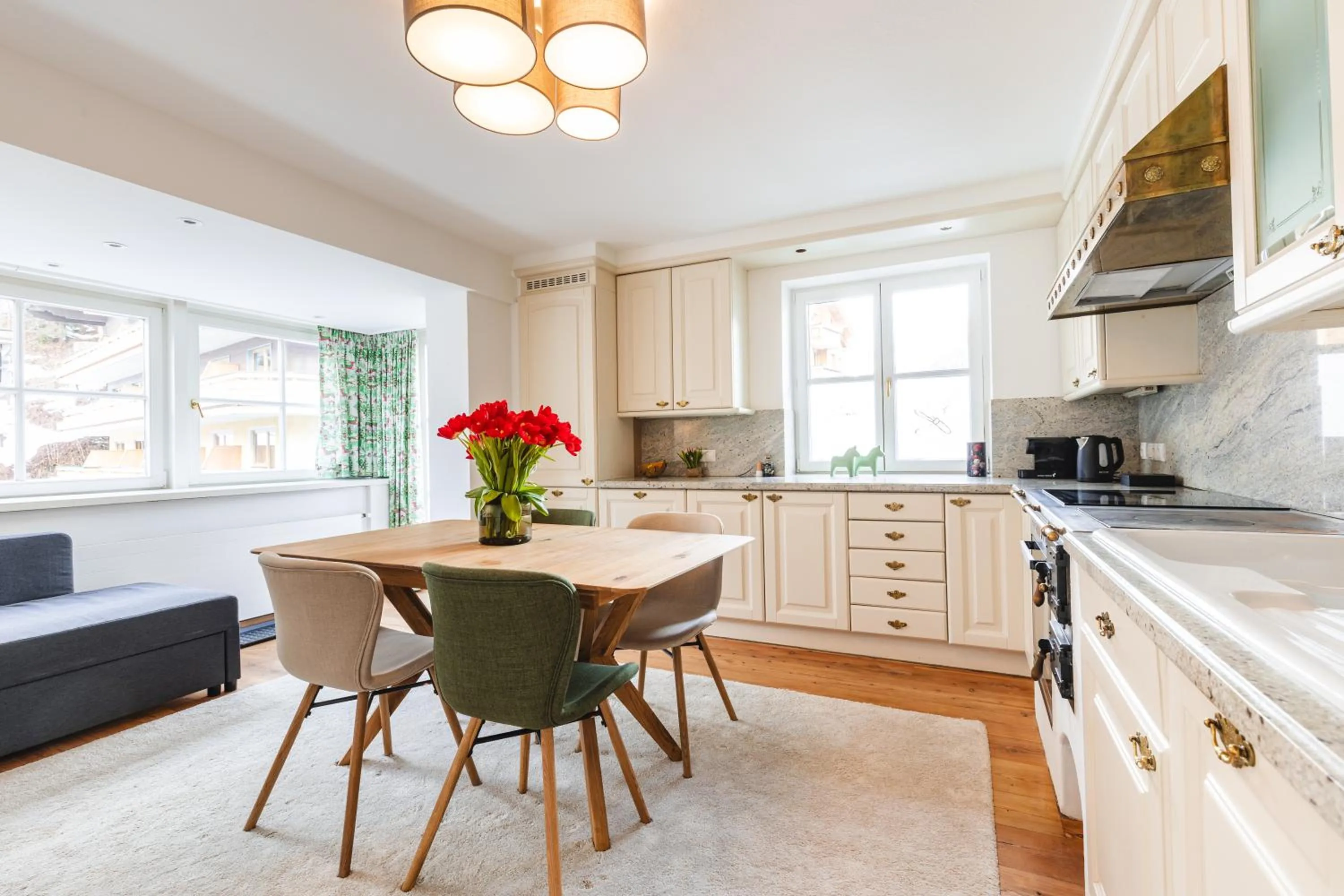 Dining area in Hubertus Boutiquehotel Filzmoos
