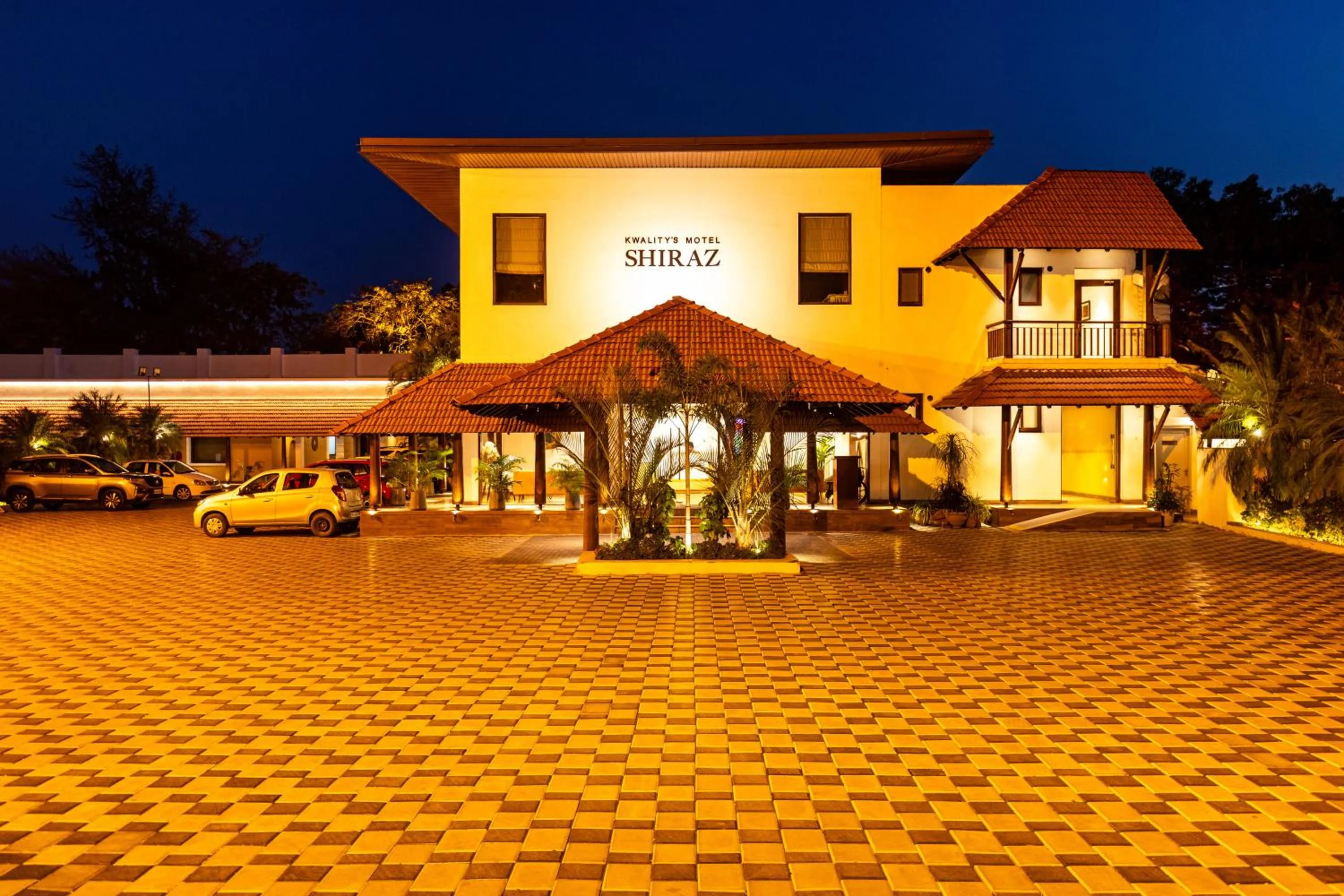 Property building in Kwality's Motel Shiraz