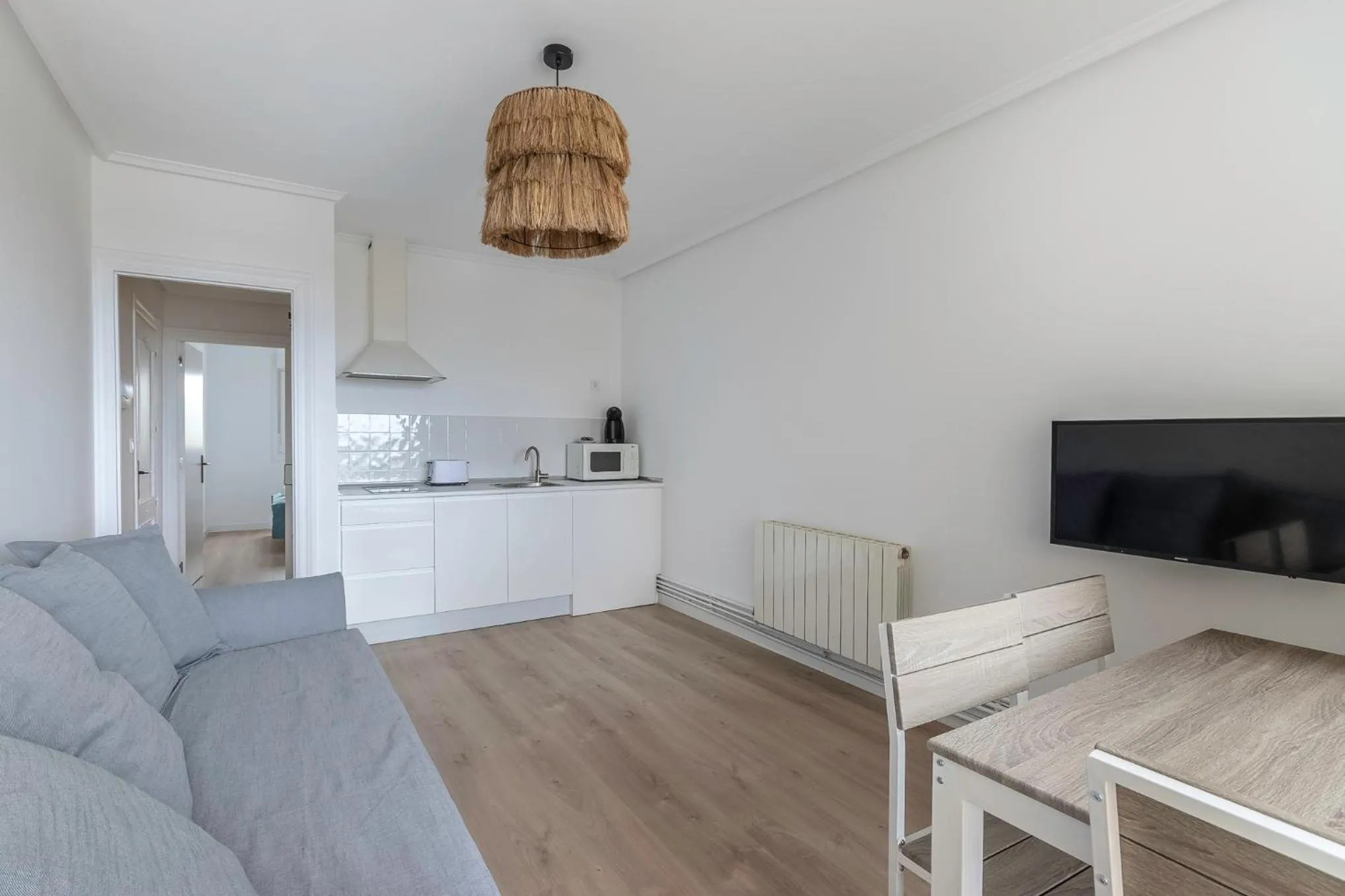 TV and multimedia in La Arena Apartamentos Zierbena