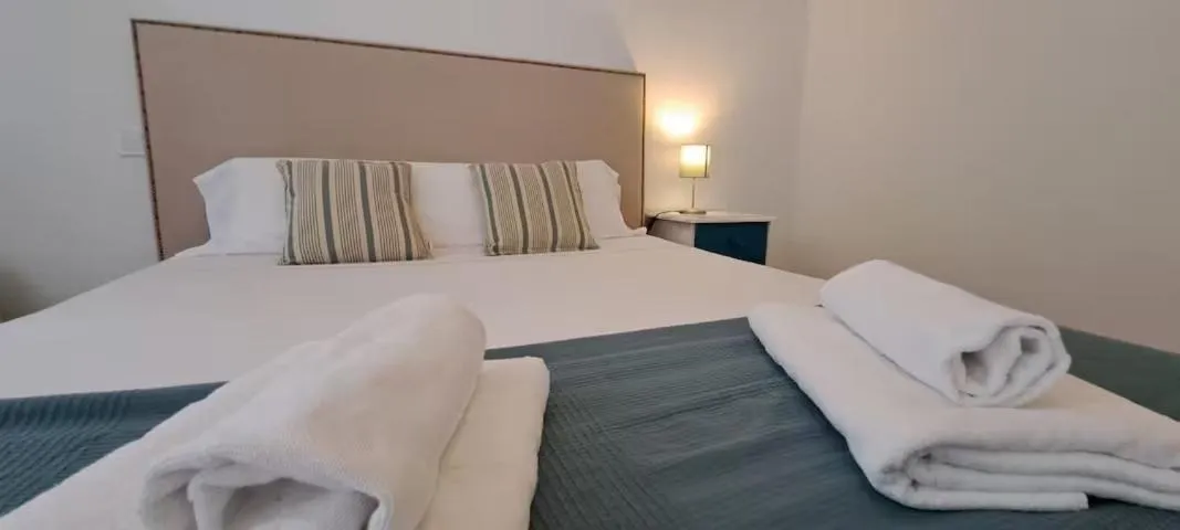 Bed in La Arena Apartamentos Zierbena