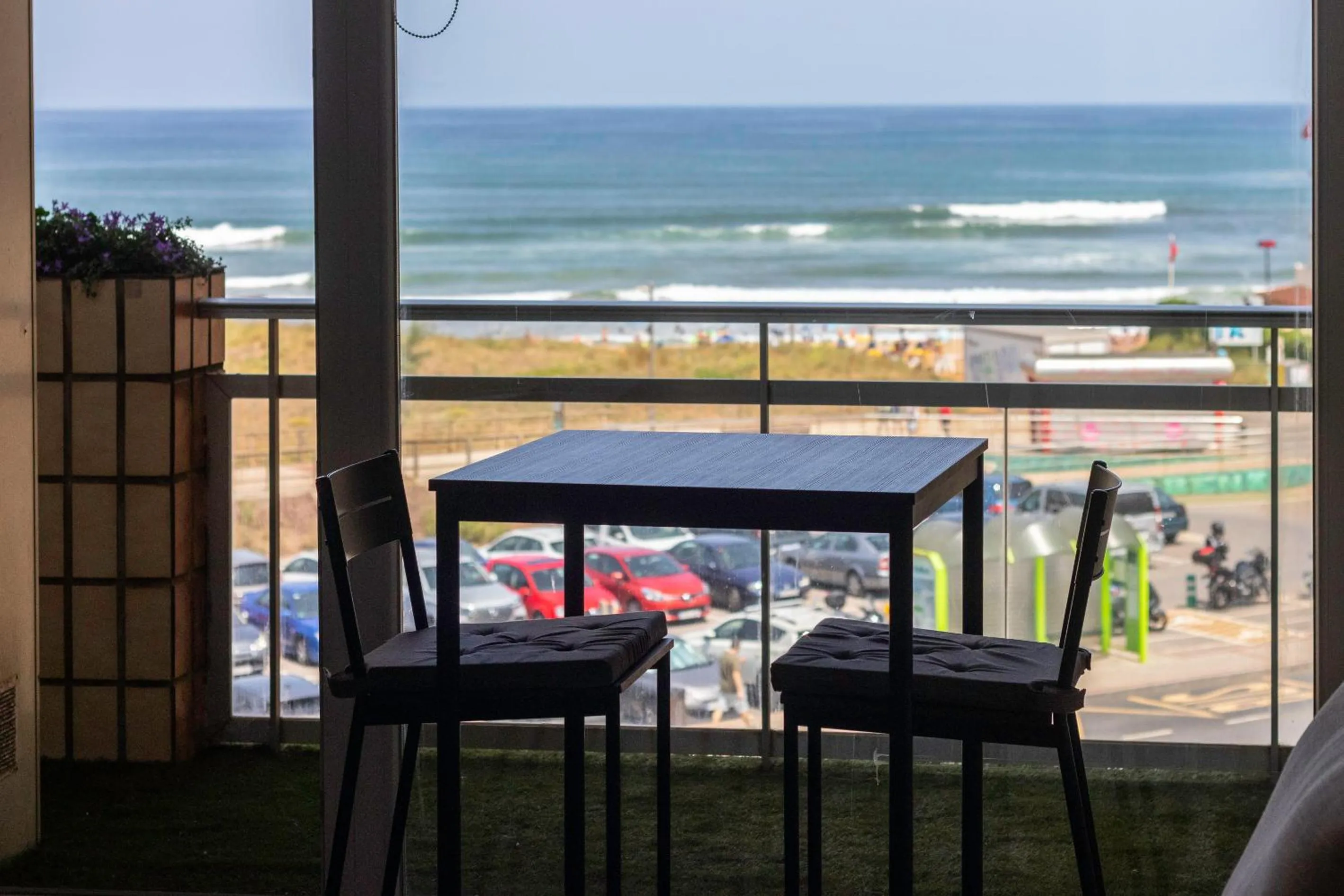 Sea view in La Arena Apartamentos Zierbena