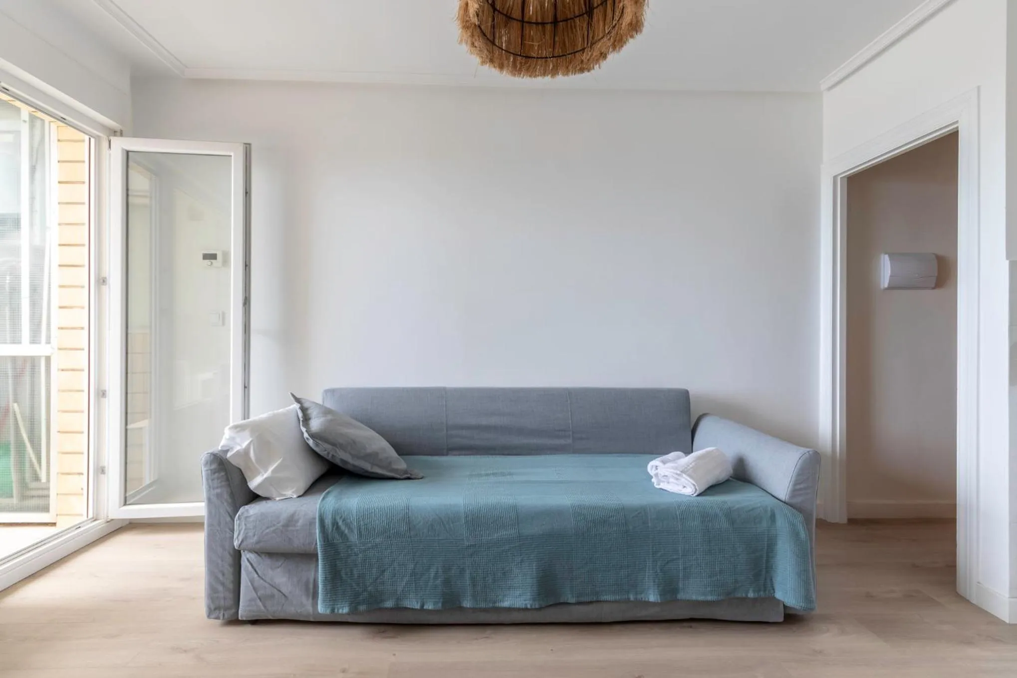 Living room in La Arena Apartamentos Zierbena