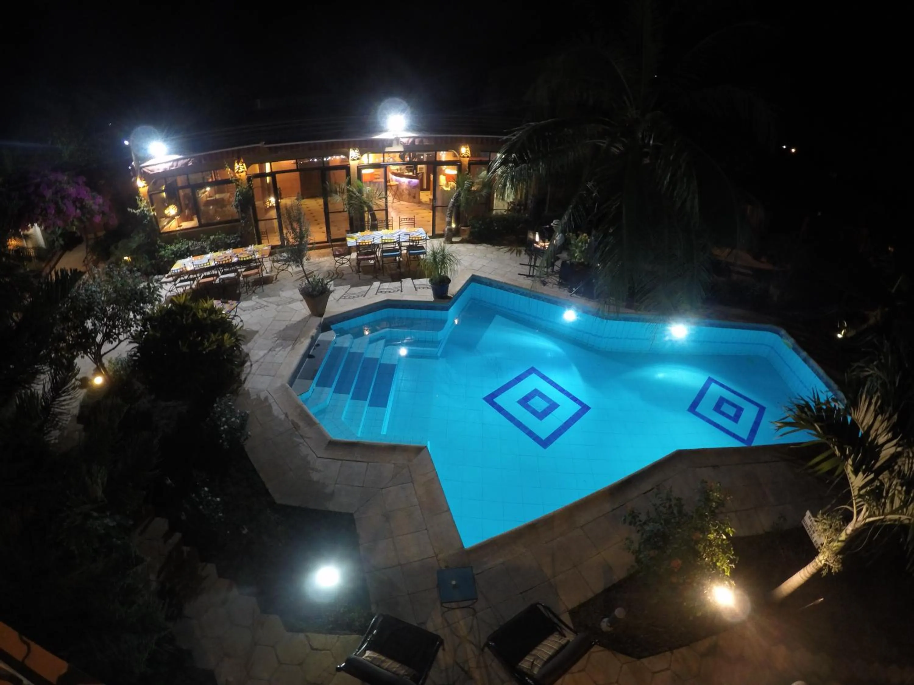 Pool view in Le Dakan