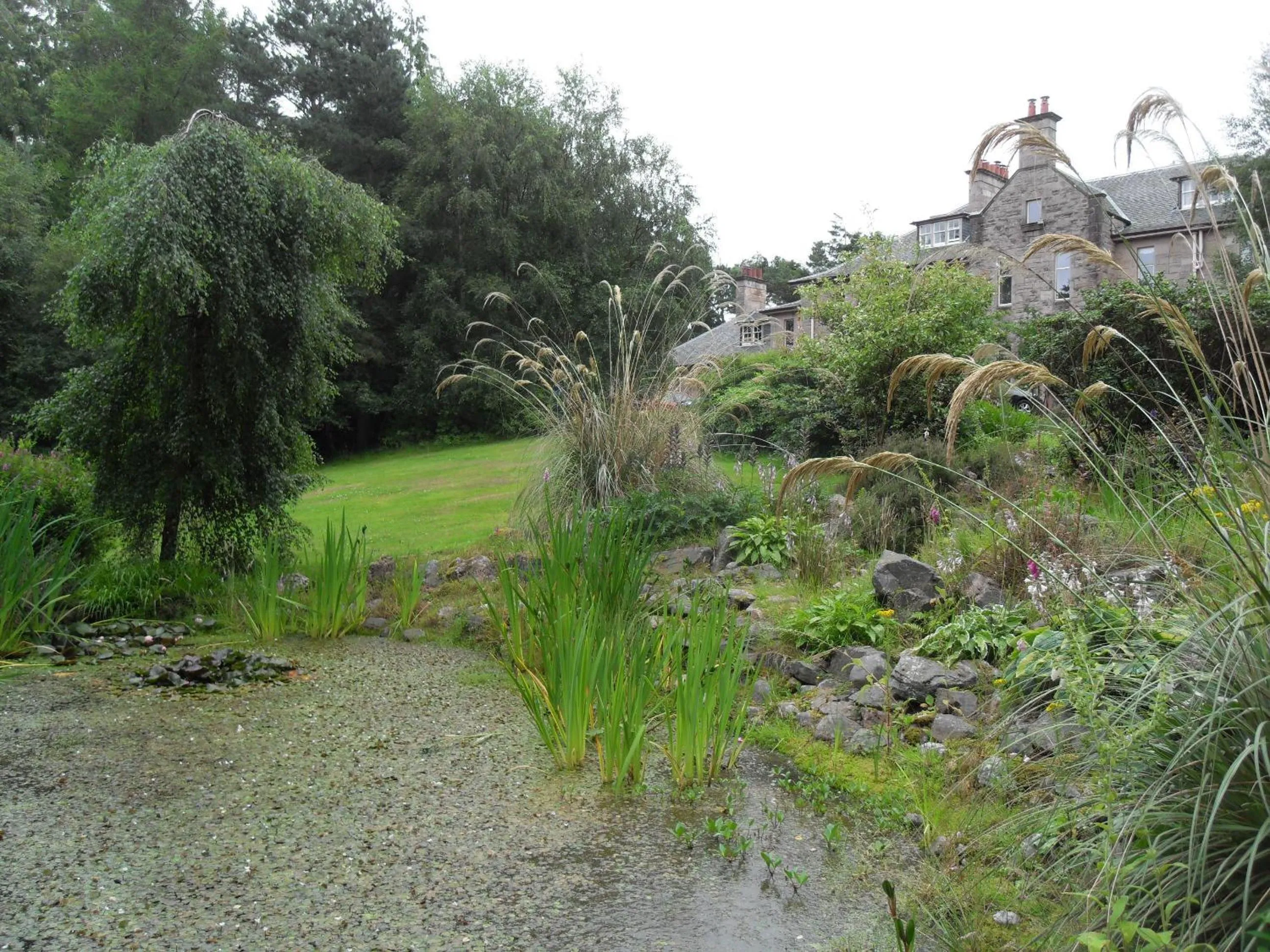 Garden in Carnach House