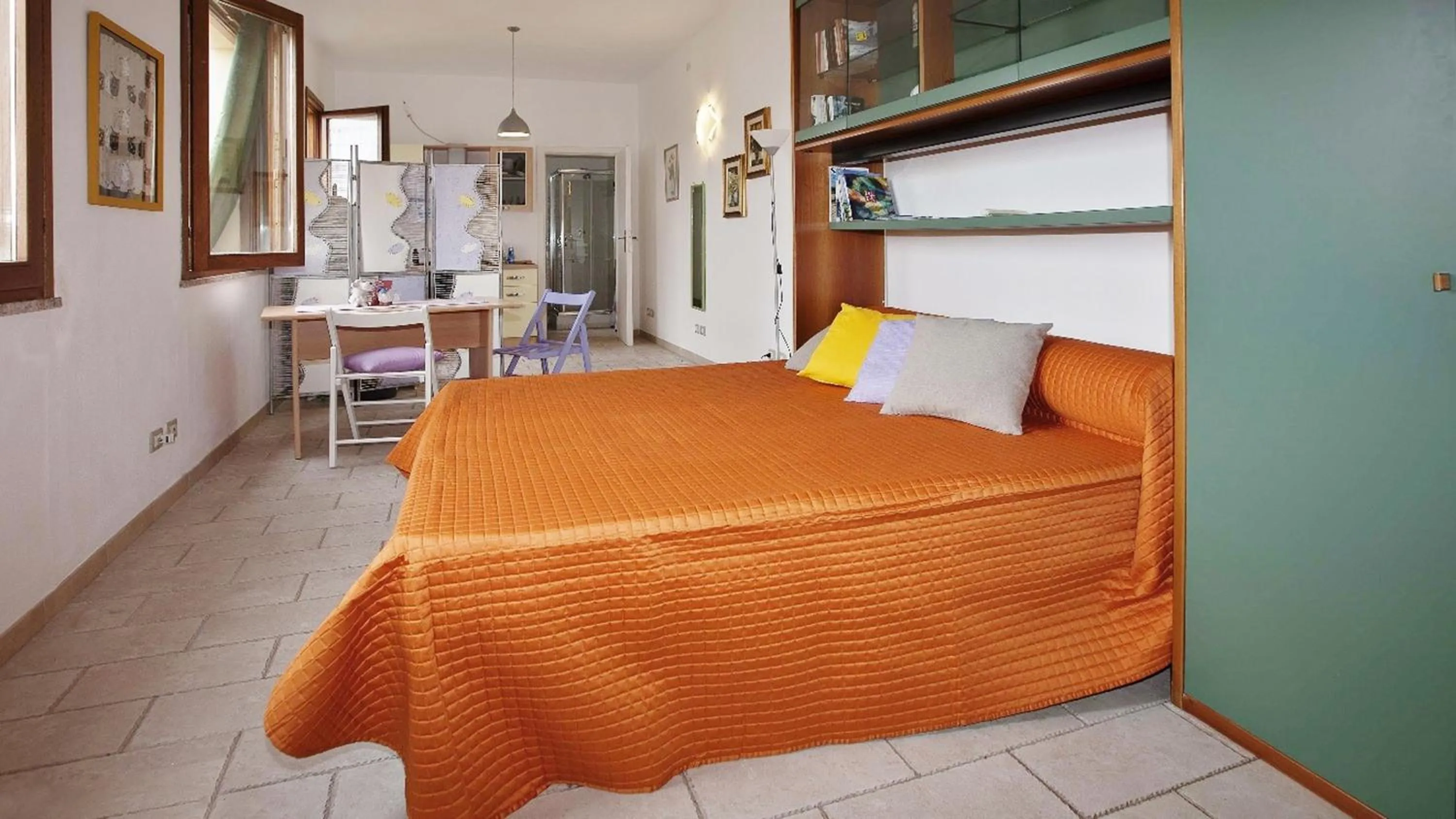 Bedroom, Bed in Lovely Studio in Pula