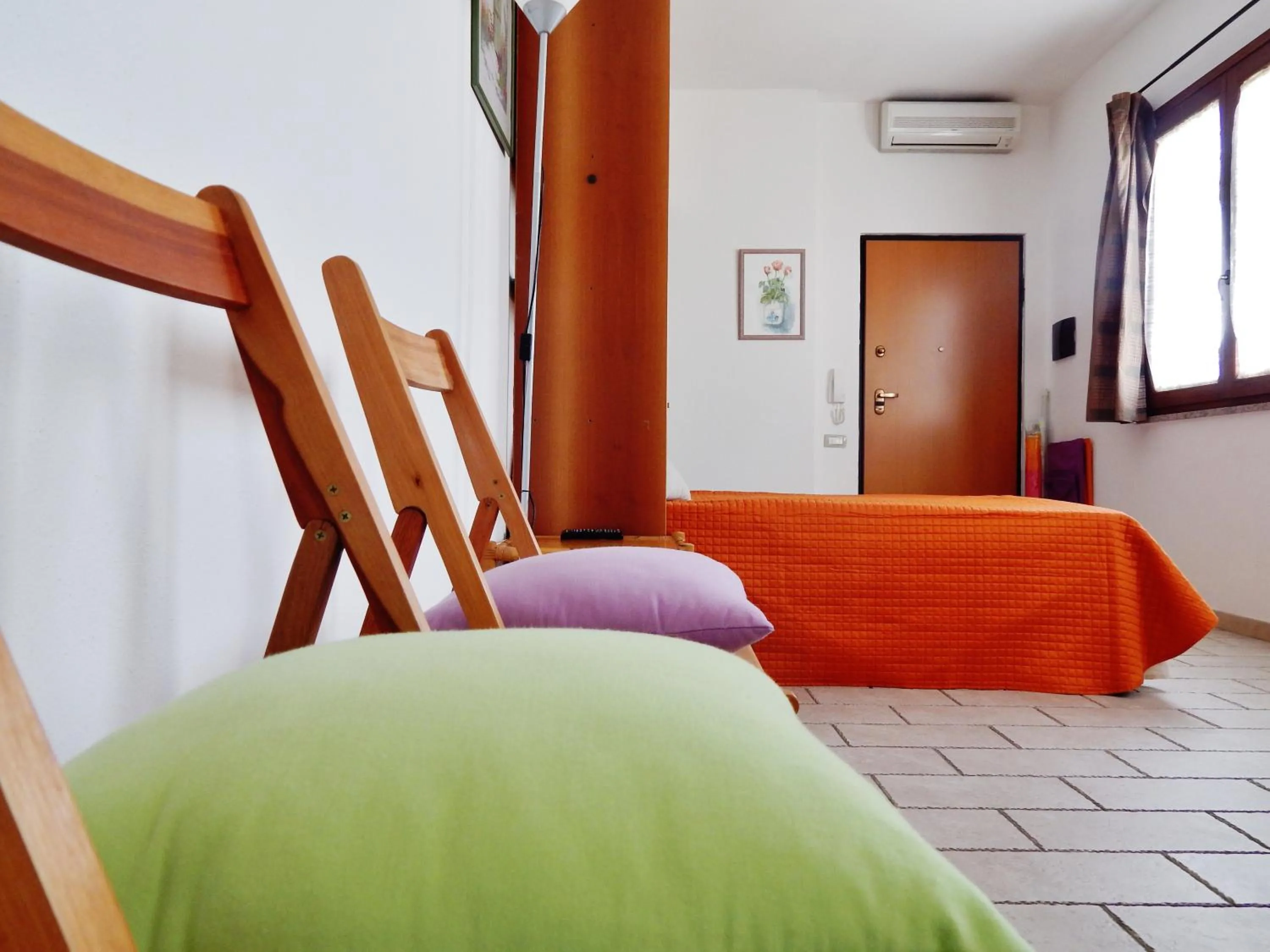 Decorative detail, Bed in Lovely Studio in Pula