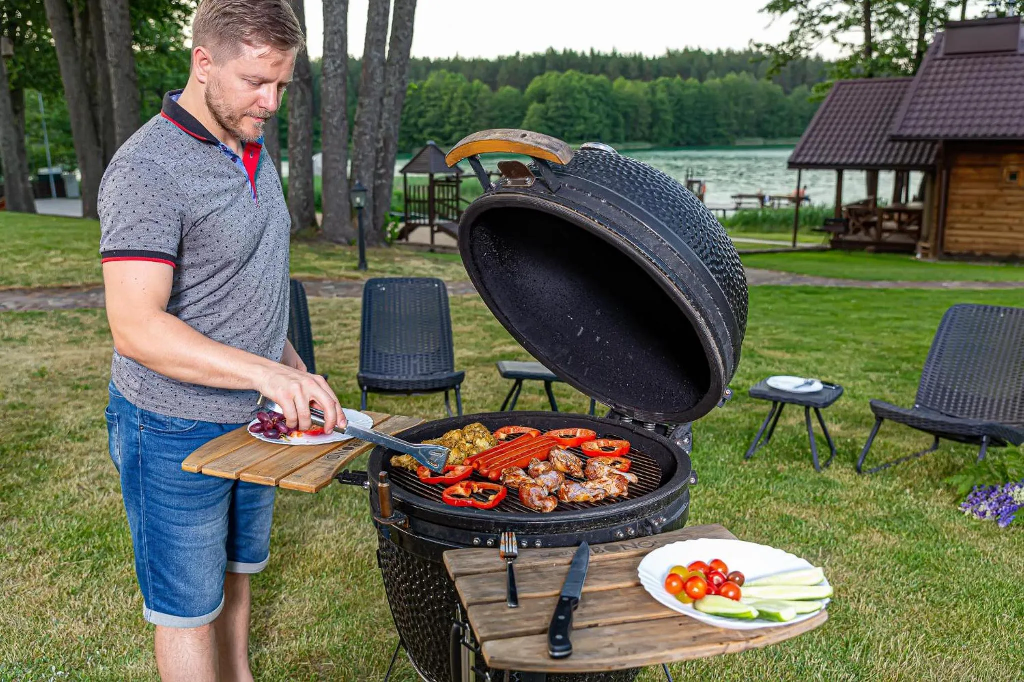 BBQ facilities in Vila Ula