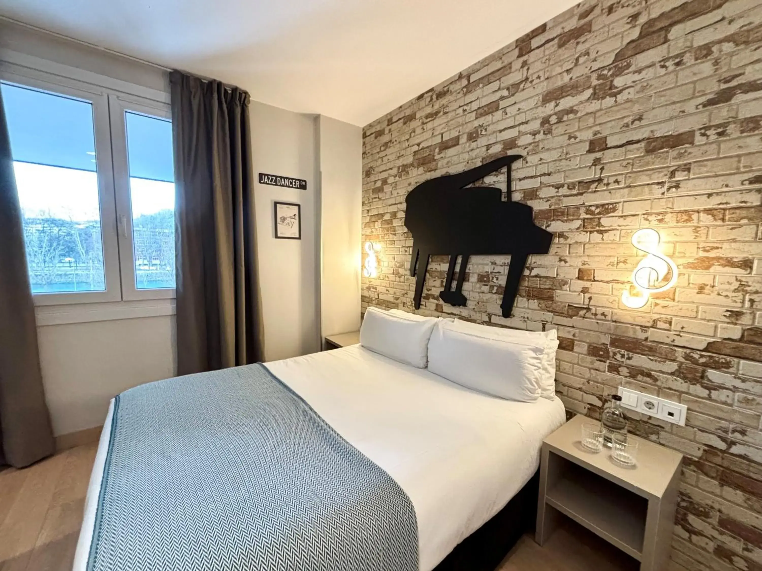 Bed in Casual del Jazz San Sebastián Bed in Casual del Jazz San Sebastián