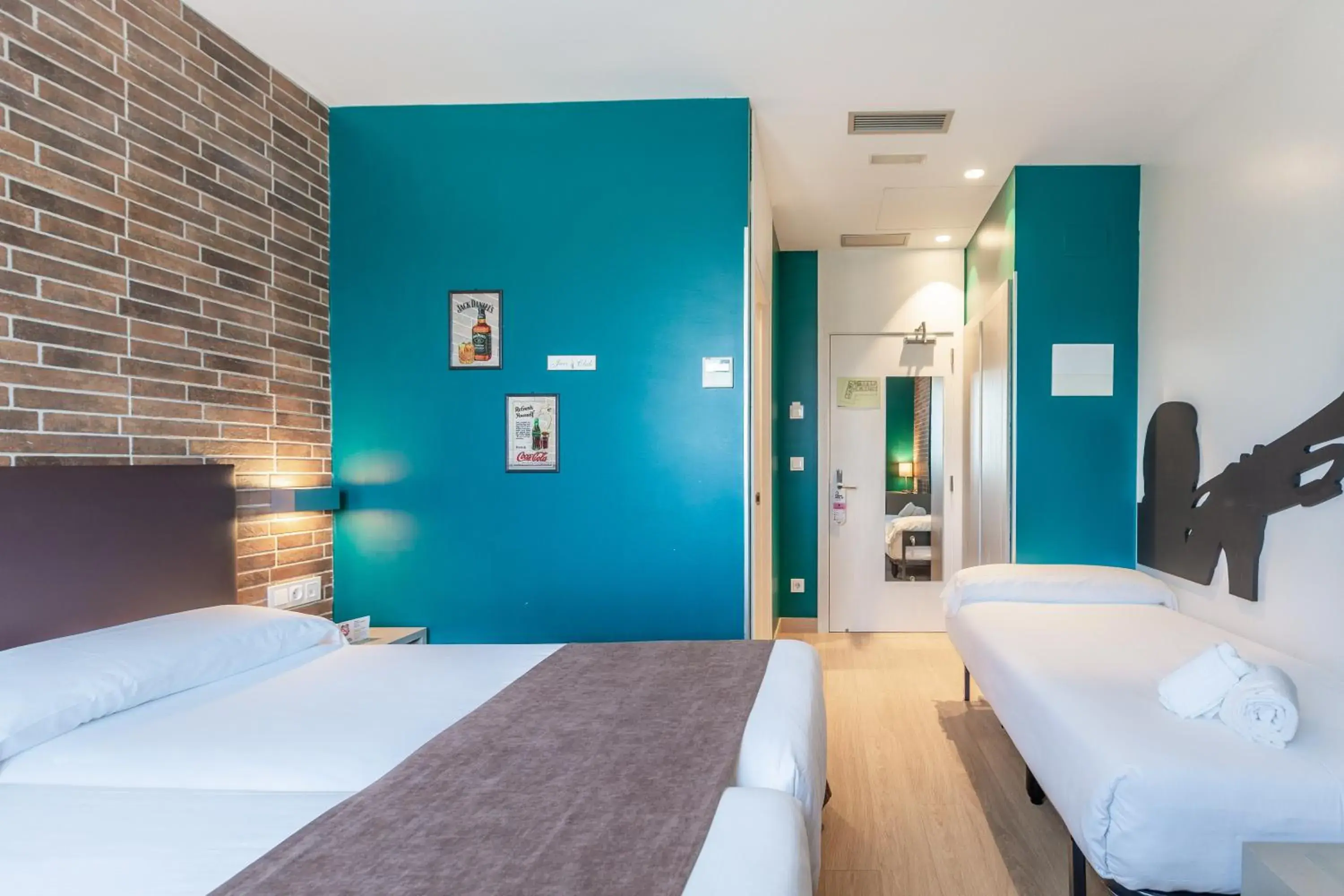 Bed in Casual del Jazz San Sebastián Bed in Casual del Jazz San Sebastián