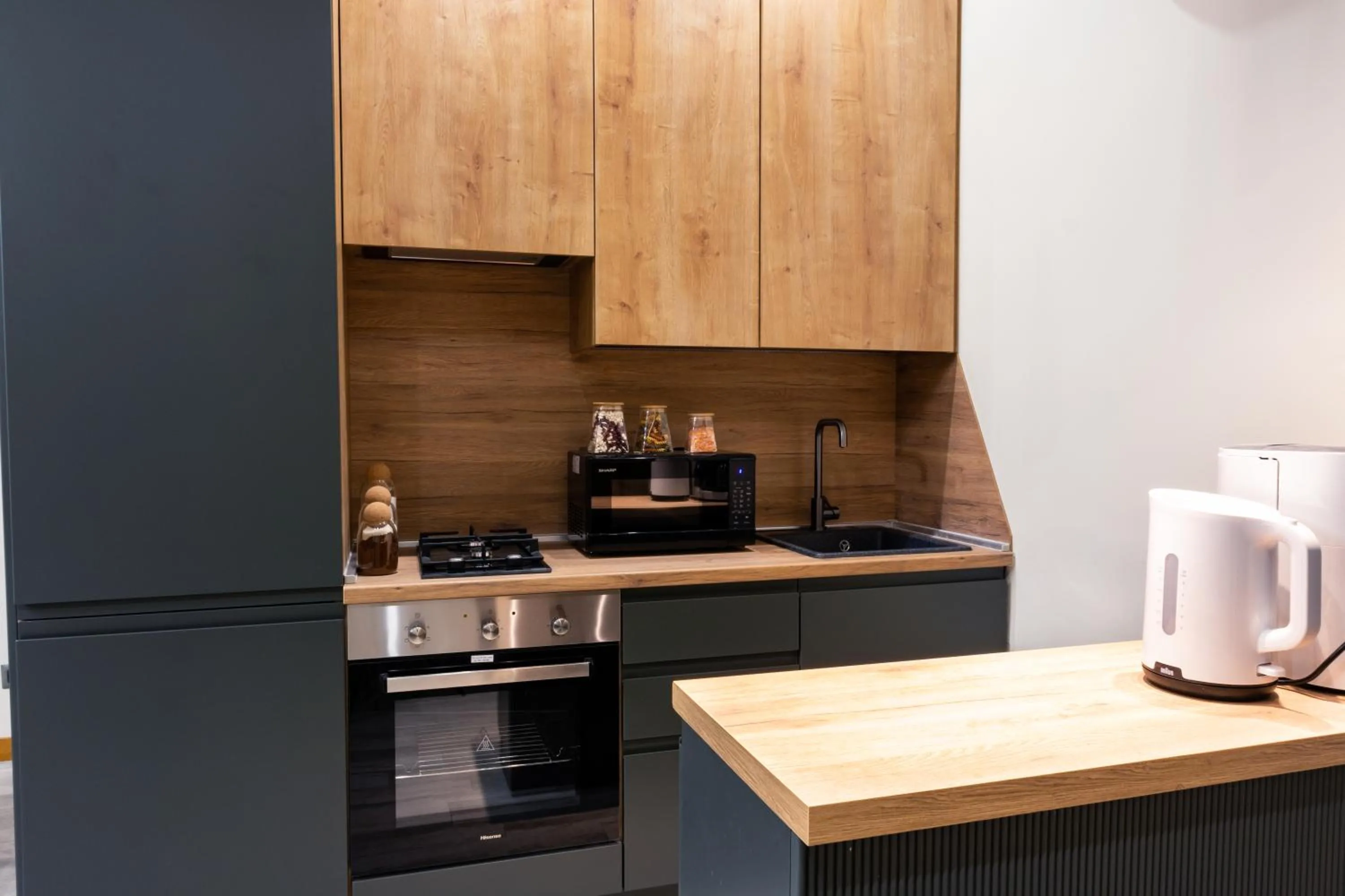 Coffee/tea facilities in hotelise I Escape Apartment