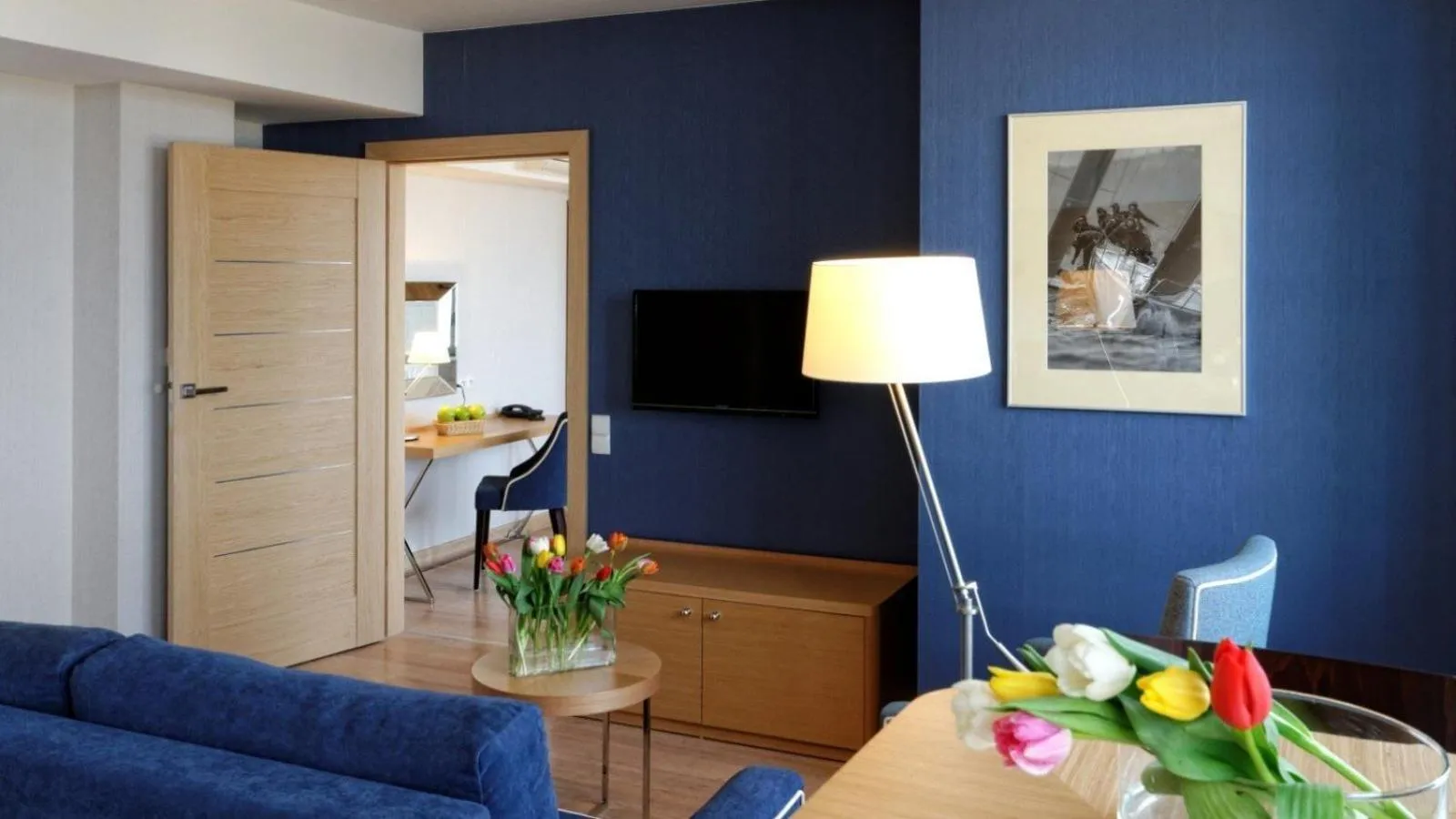 Living room in Hotel Marina Club Old Town View