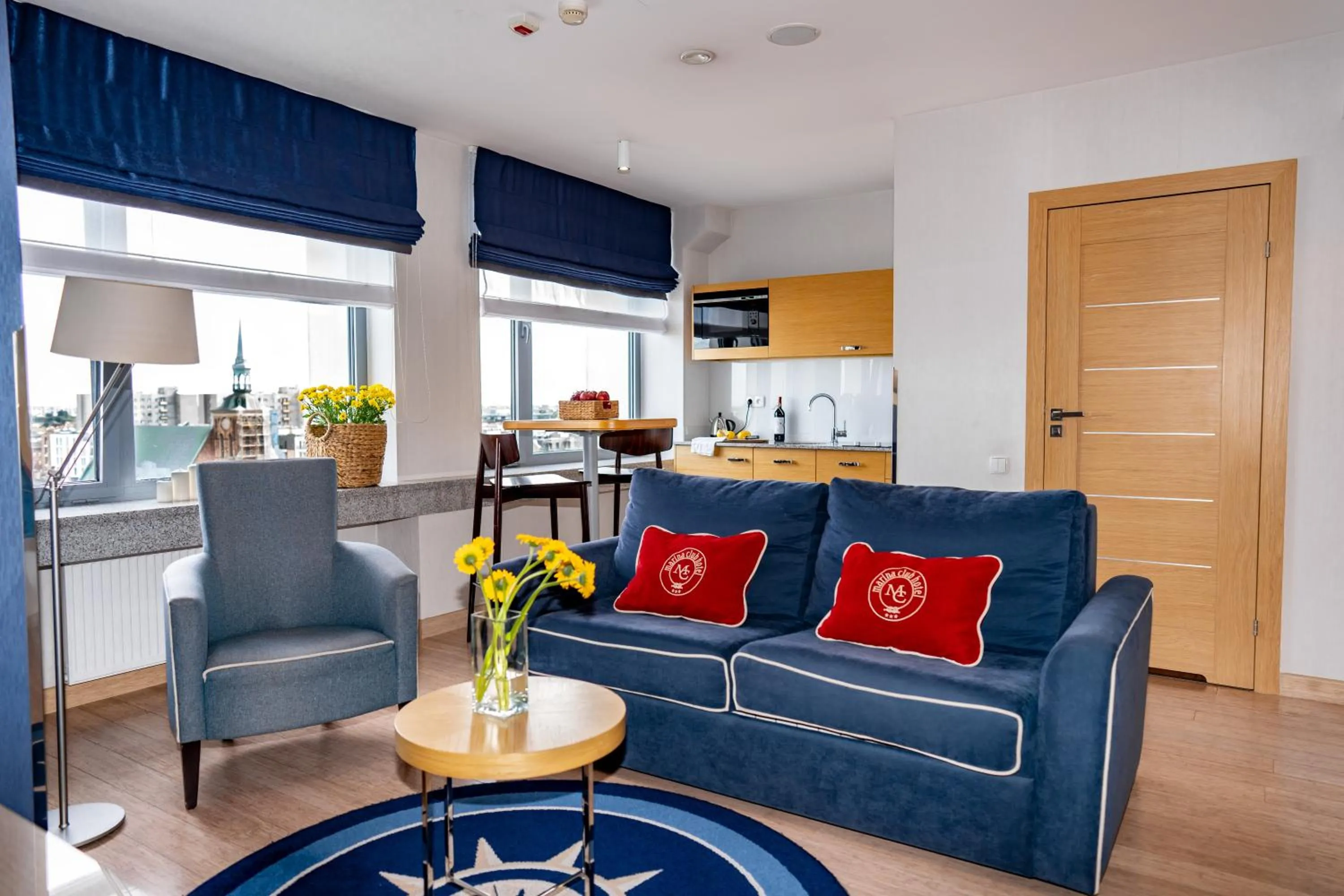 Kitchen or kitchenette in Hotel Marina Club Old Town View