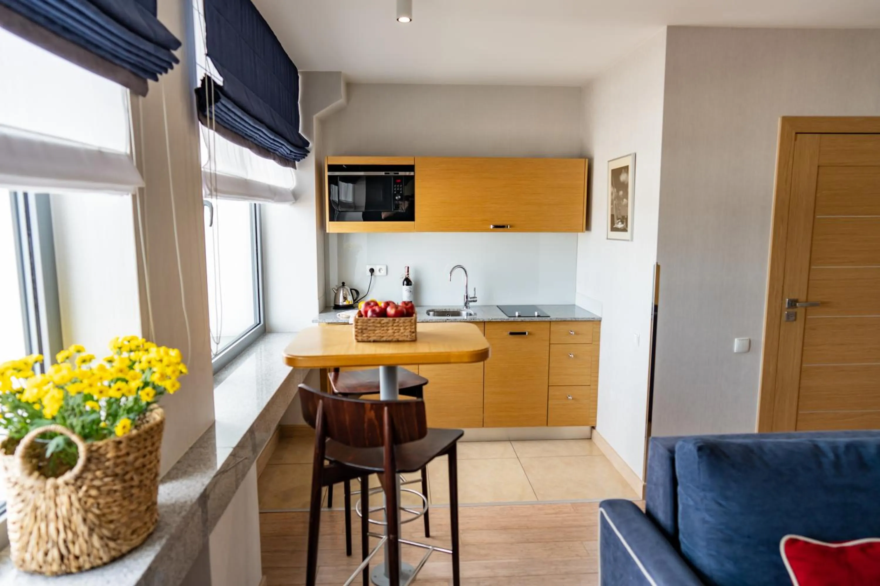 Kitchen or kitchenette in Hotel Marina Club Old Town View