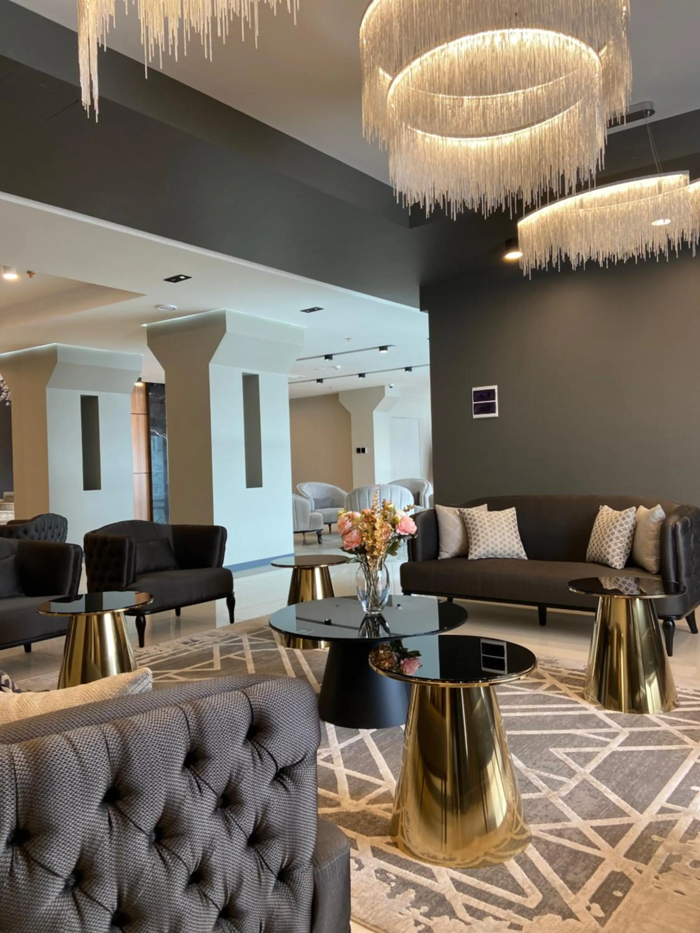 Lobby or reception in Expocore Hotel