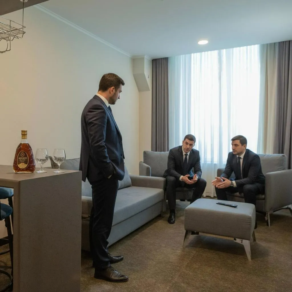 Living room in Expocore Hotel