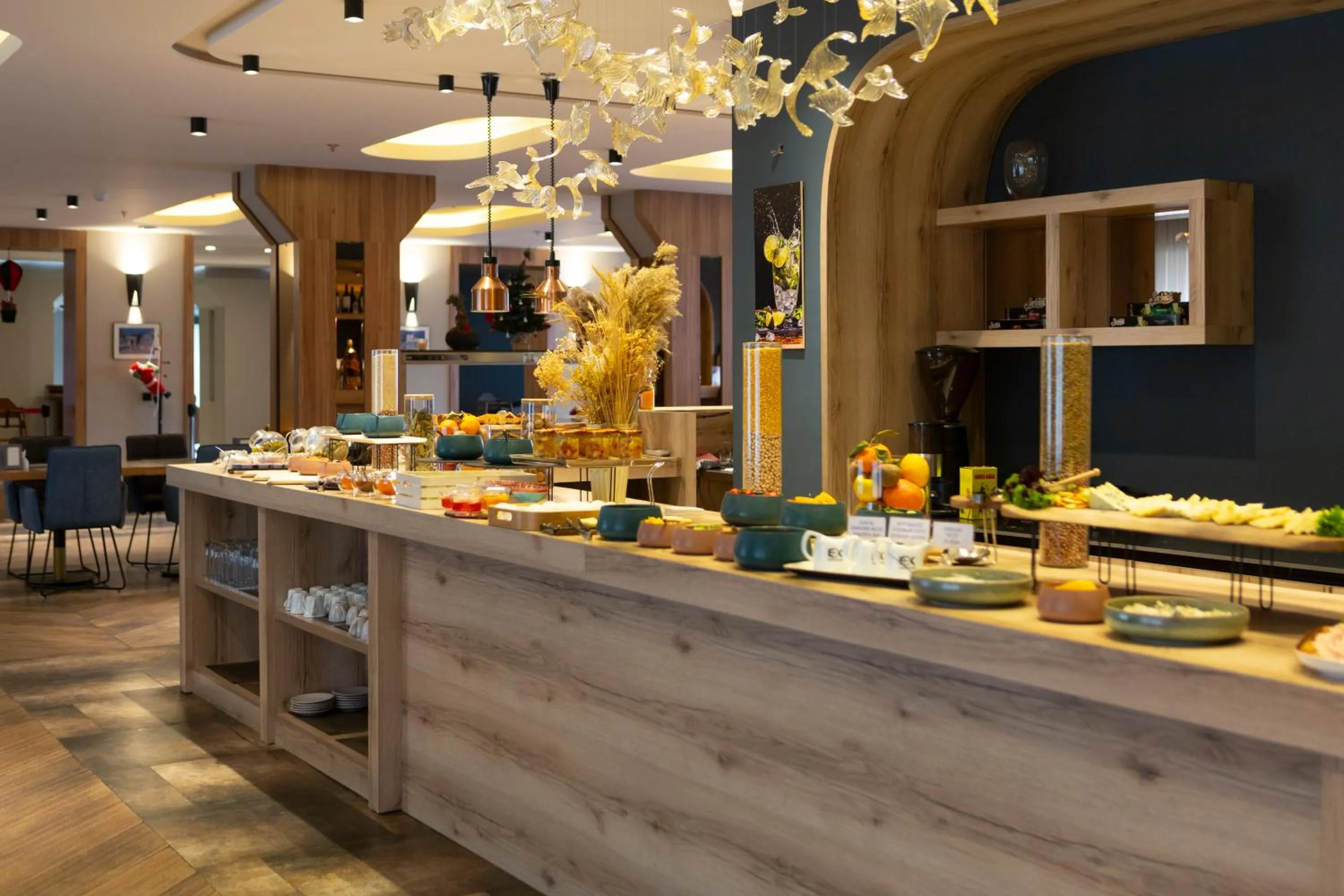 Buffet breakfast in Expocore Hotel