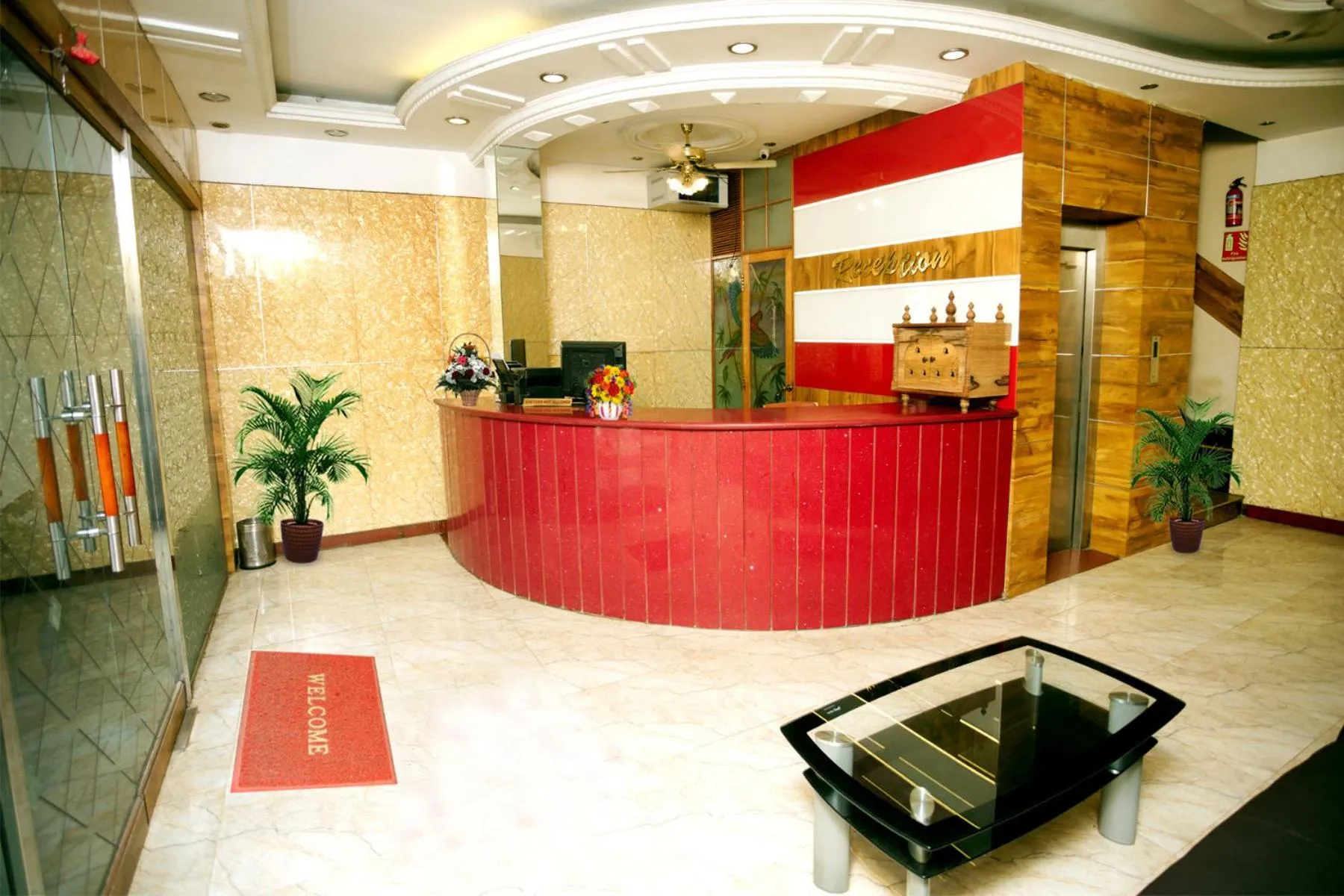 Lobby or reception in Hotel Sunpark Inn