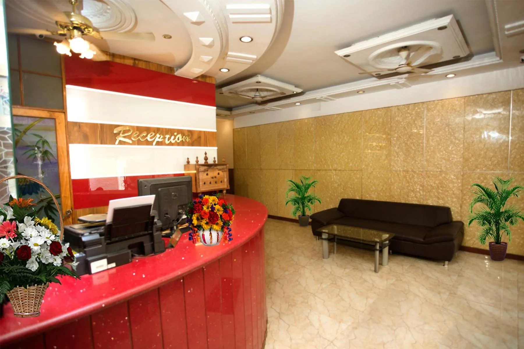 Lobby or reception in Hotel Sunpark Inn