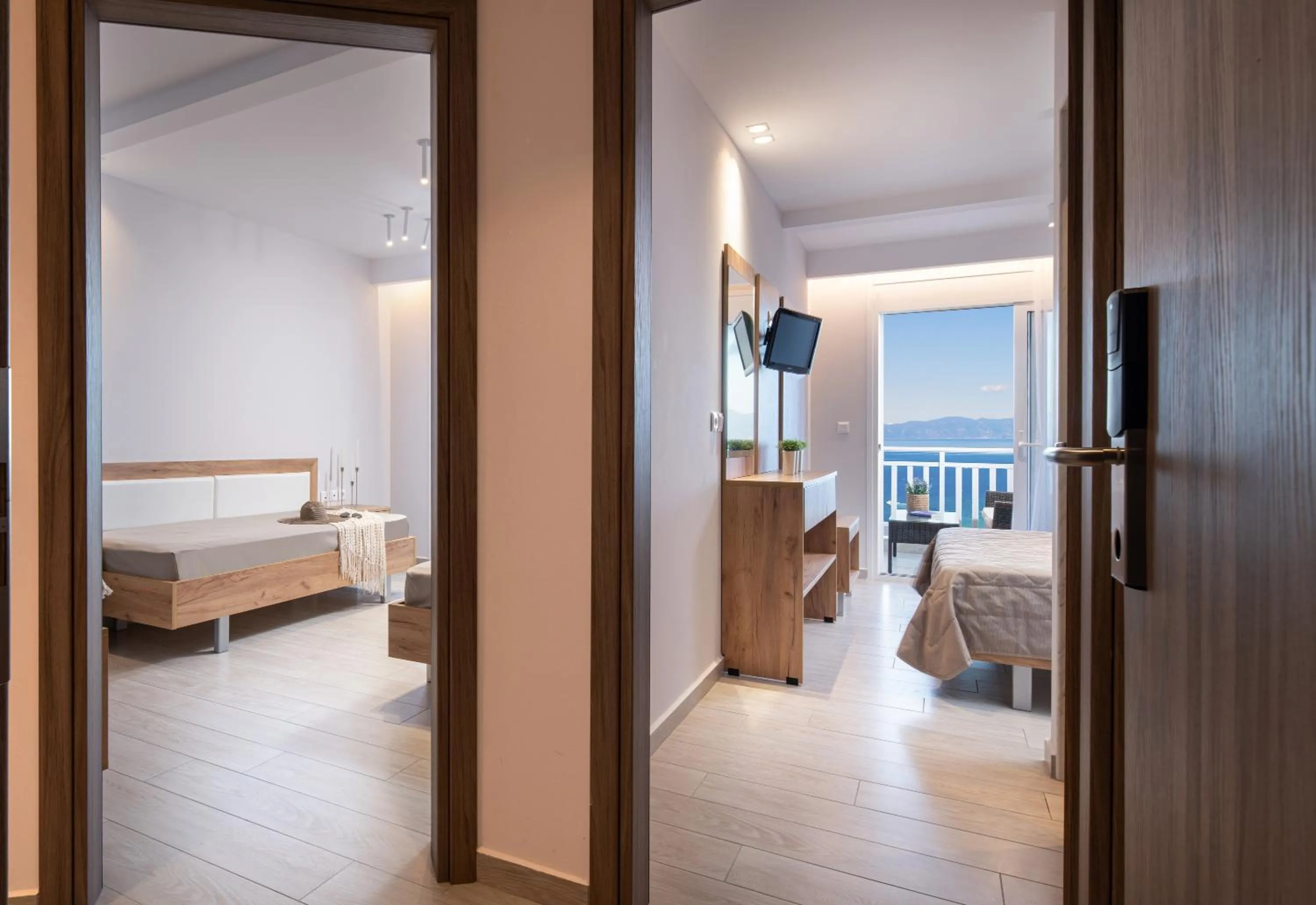 Bed in Hotel Agni On The Beach