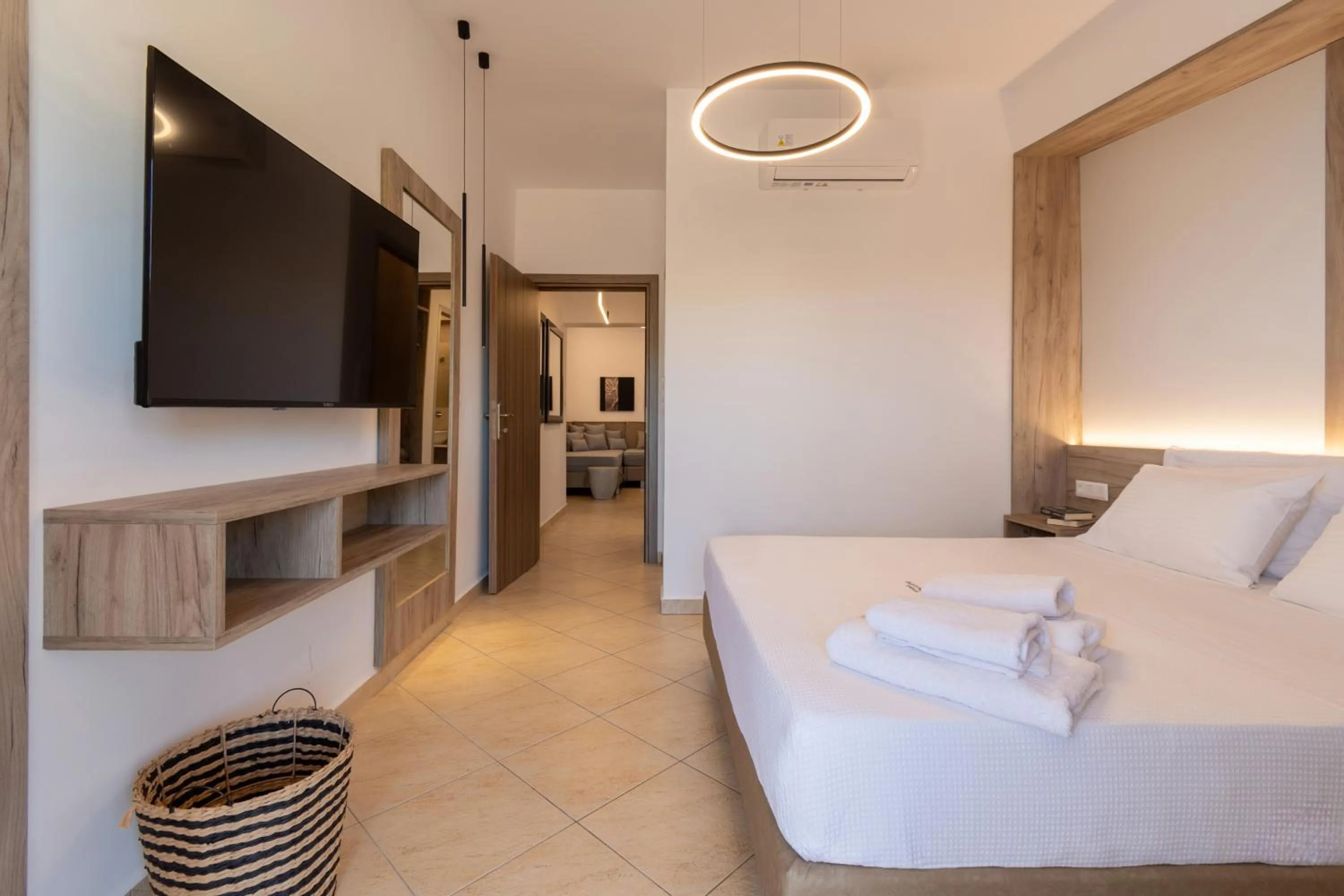 Bed in Hotel Agni On The Beach