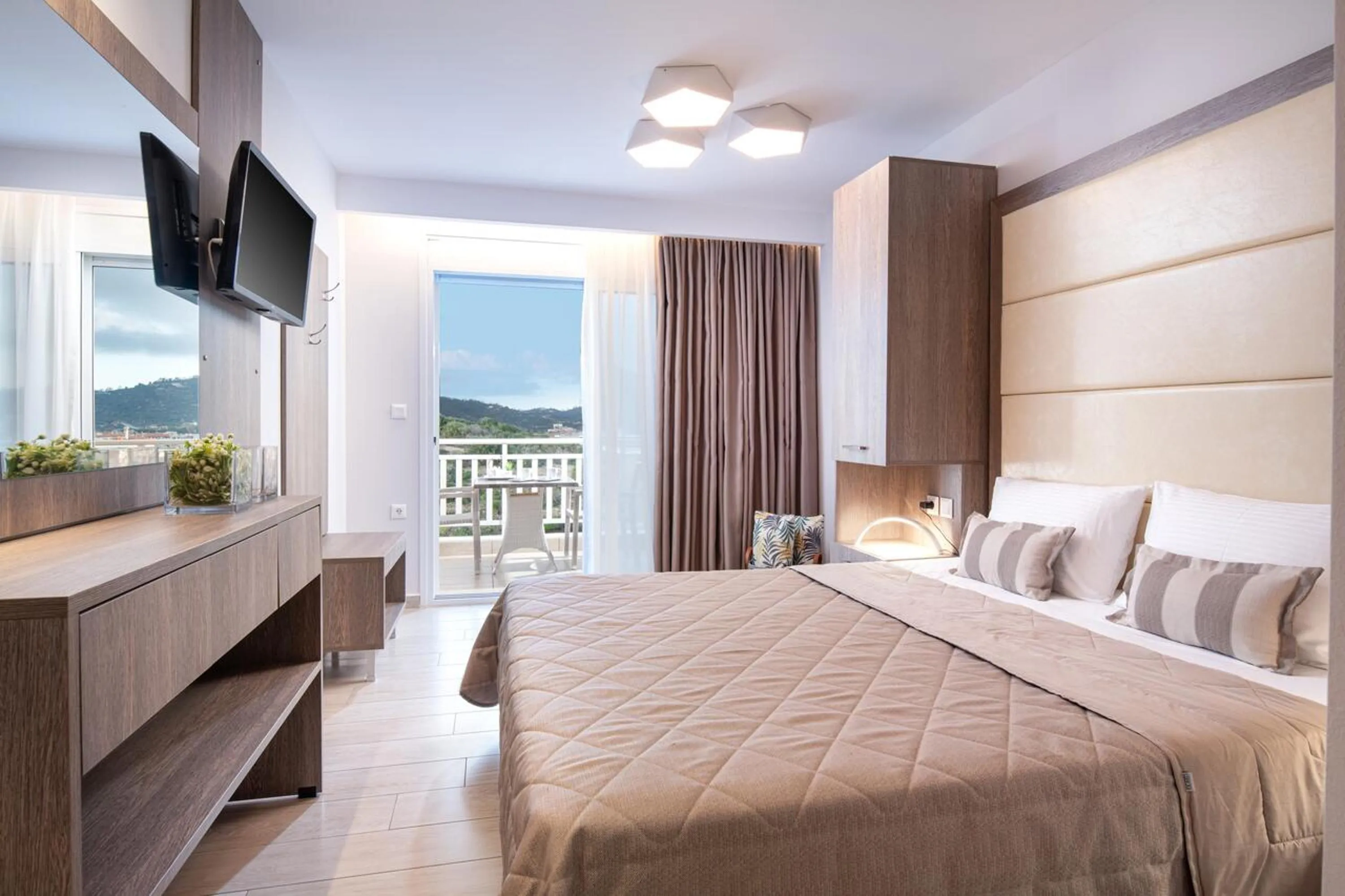 Bed in Hotel Agni On The Beach