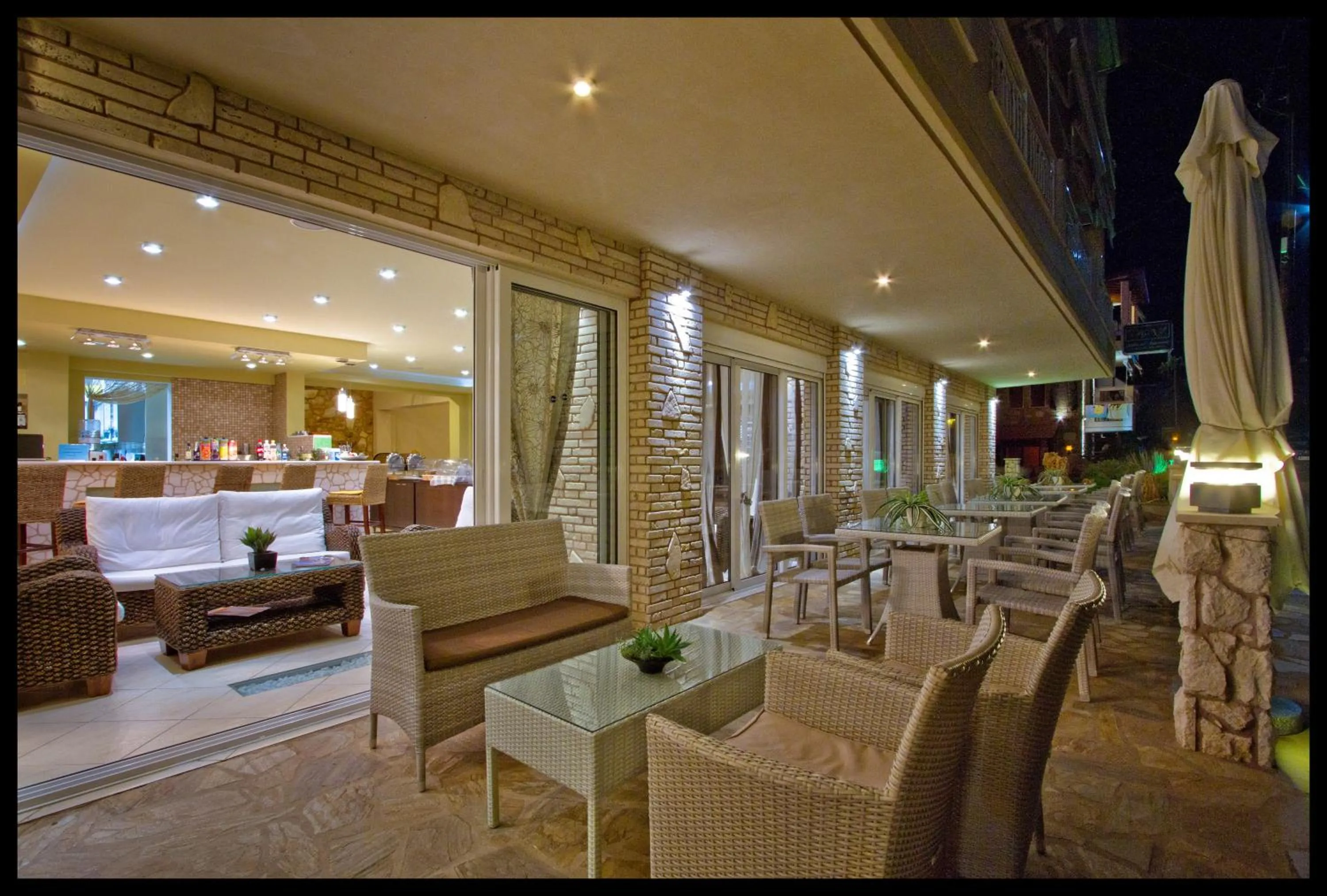 Facade/entrance in Hotel Agni On The Beach