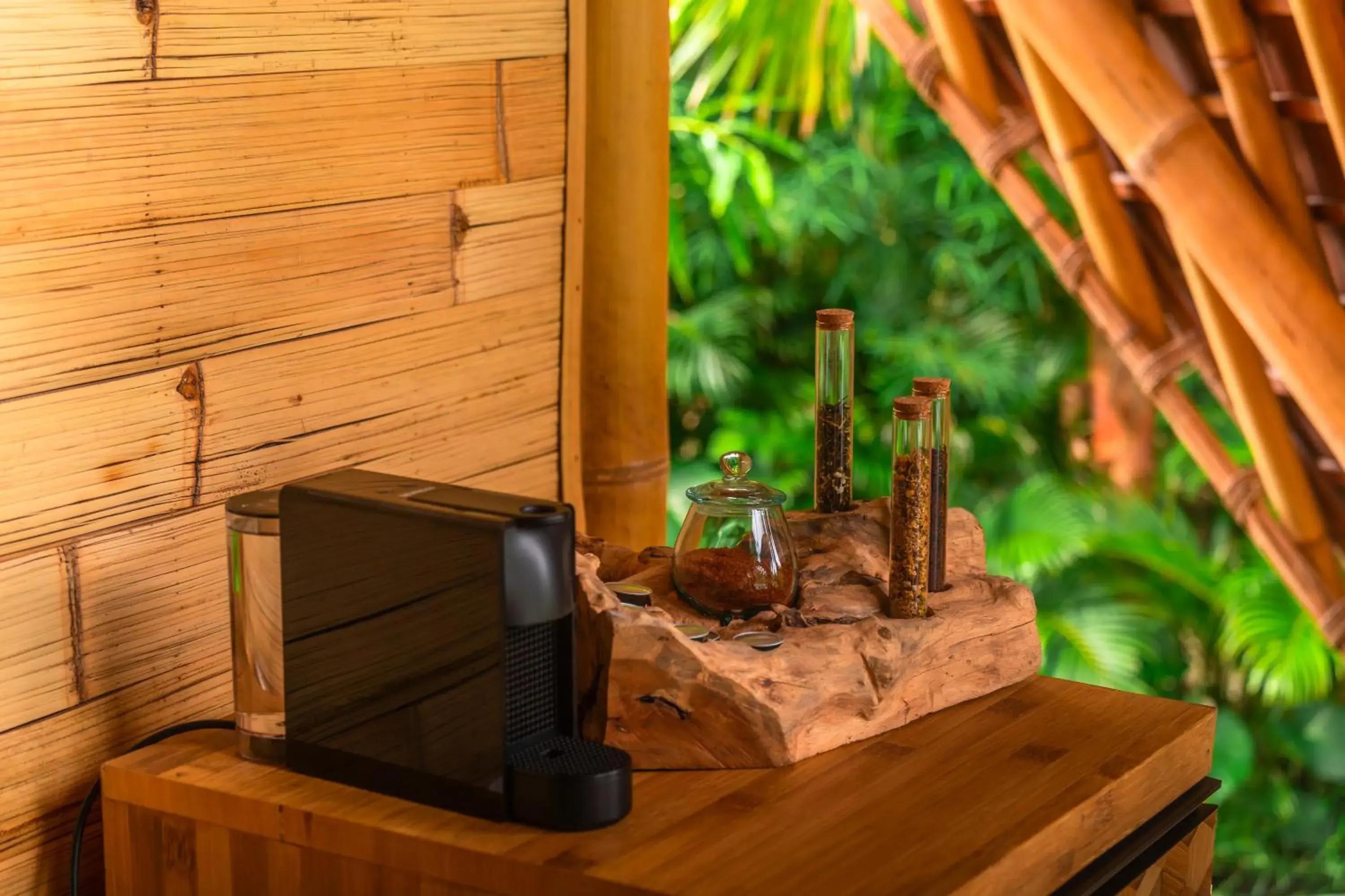 Coffee/tea facilities in Bambootel Sawah View Coffee/tea facilities in Bambootel Sawah View