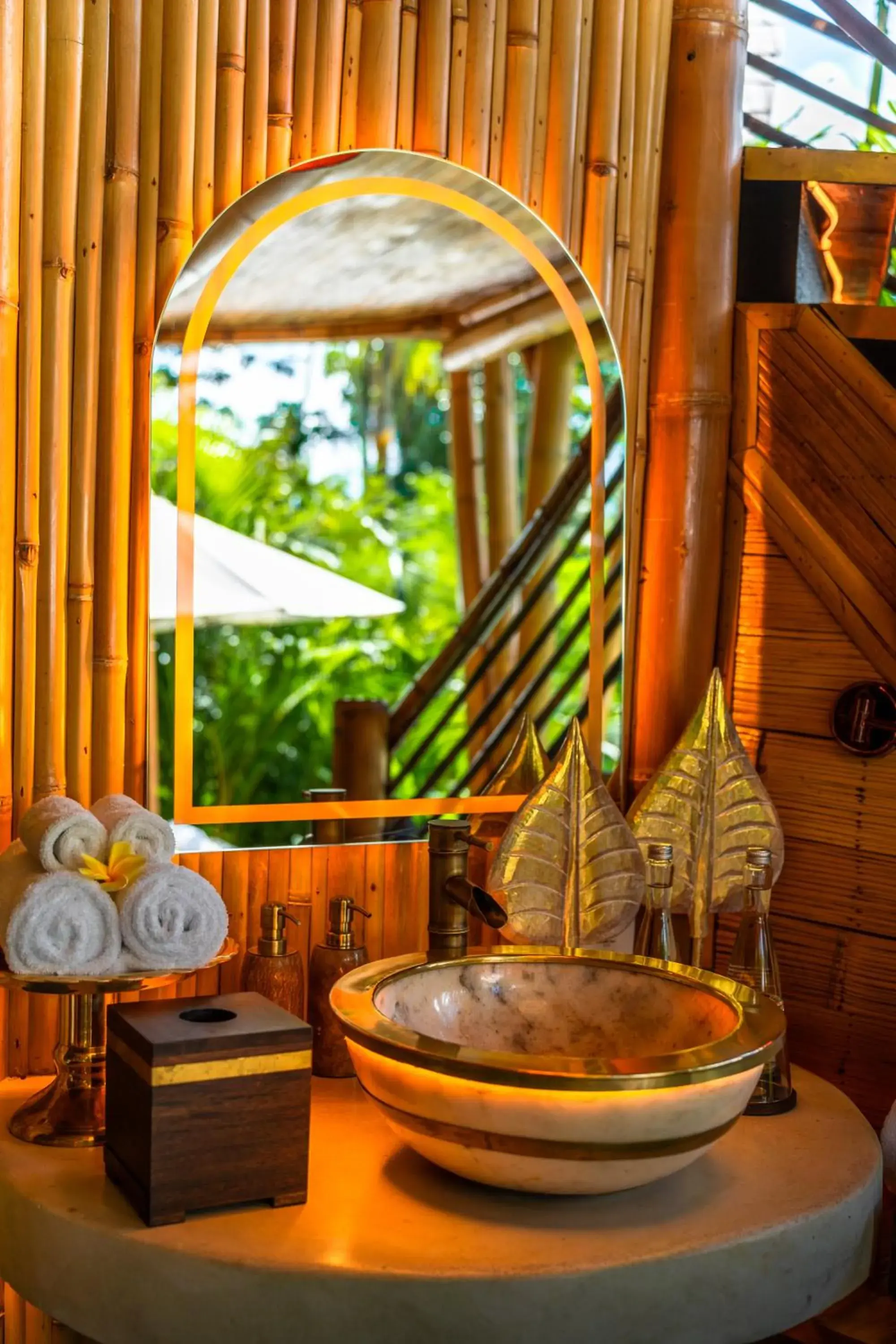 Bathroom in Bambootel Sawah View Bathroom in Bambootel Sawah View