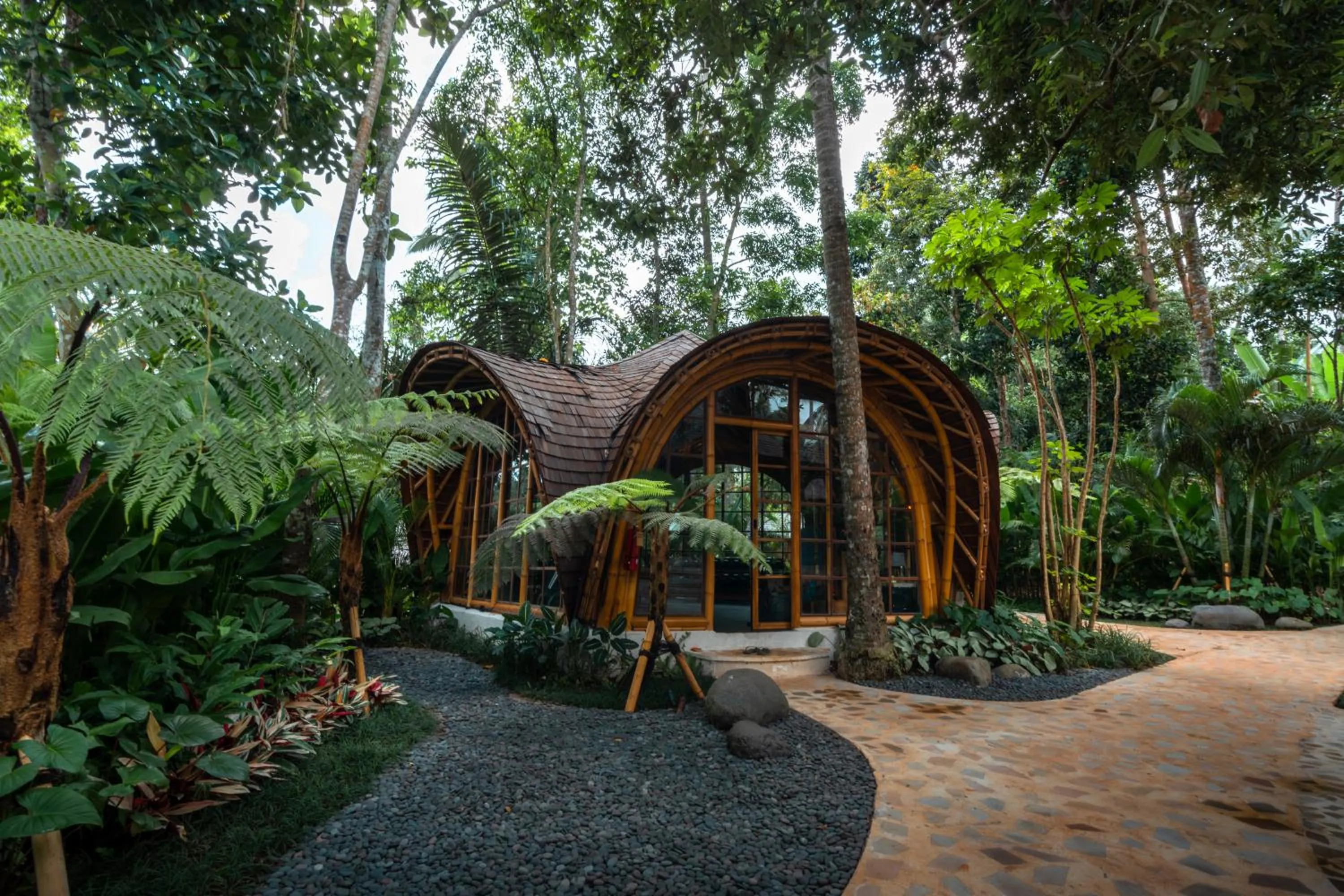 Fitness centre/facilities in Bambootel Sawah View