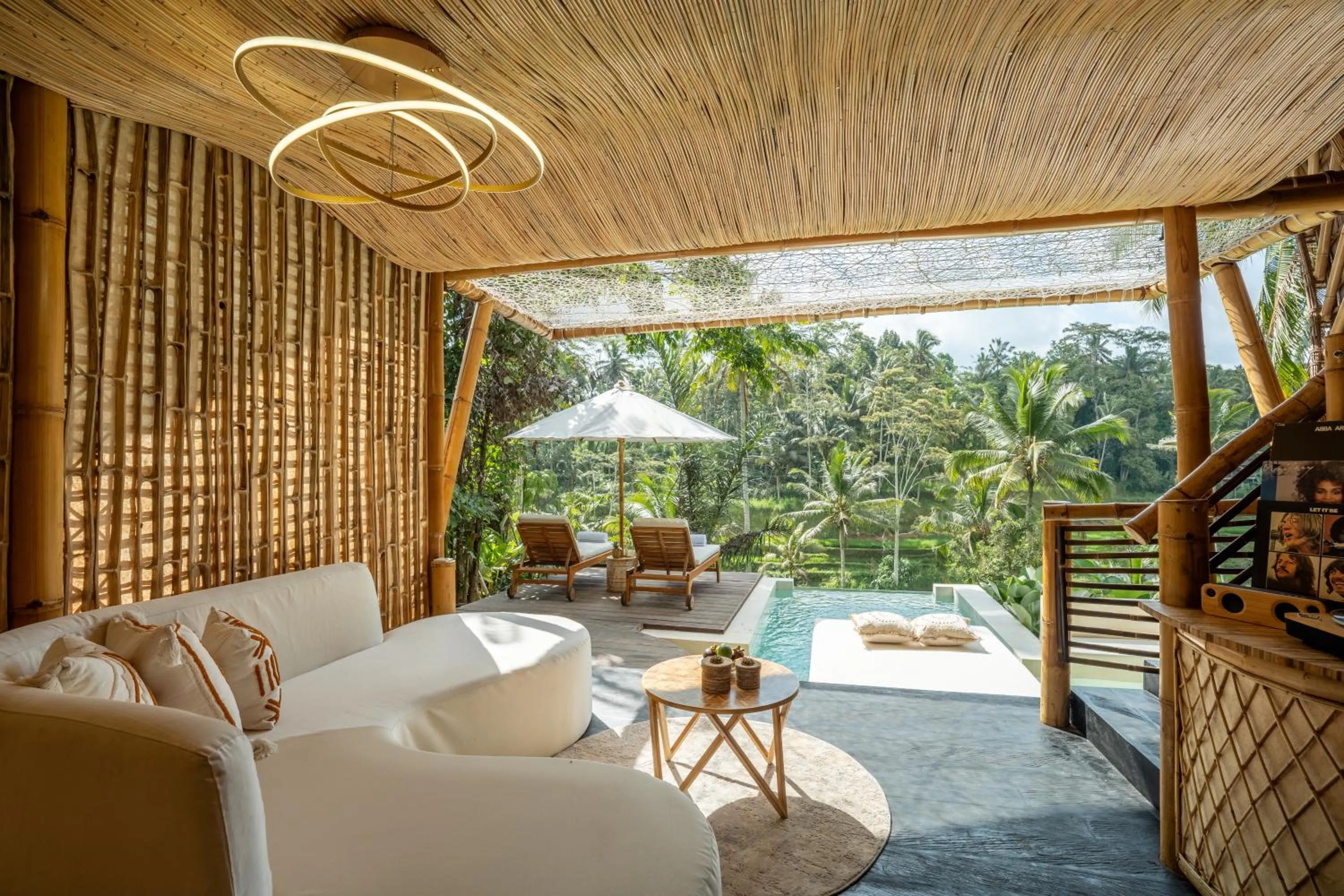 View (from property/room) in Bambootel Sawah View