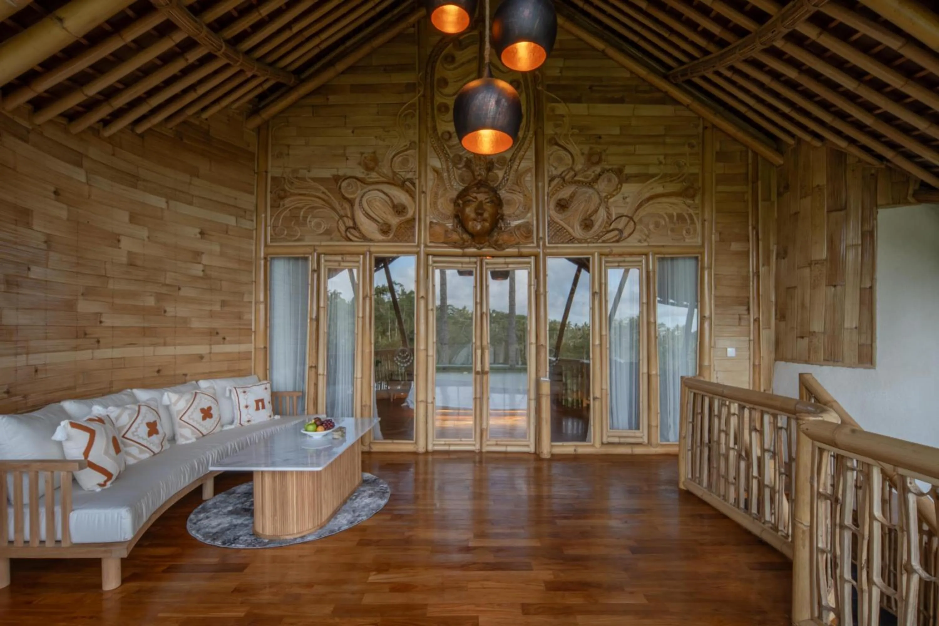 View (from property/room) in Bambootel Sawah View