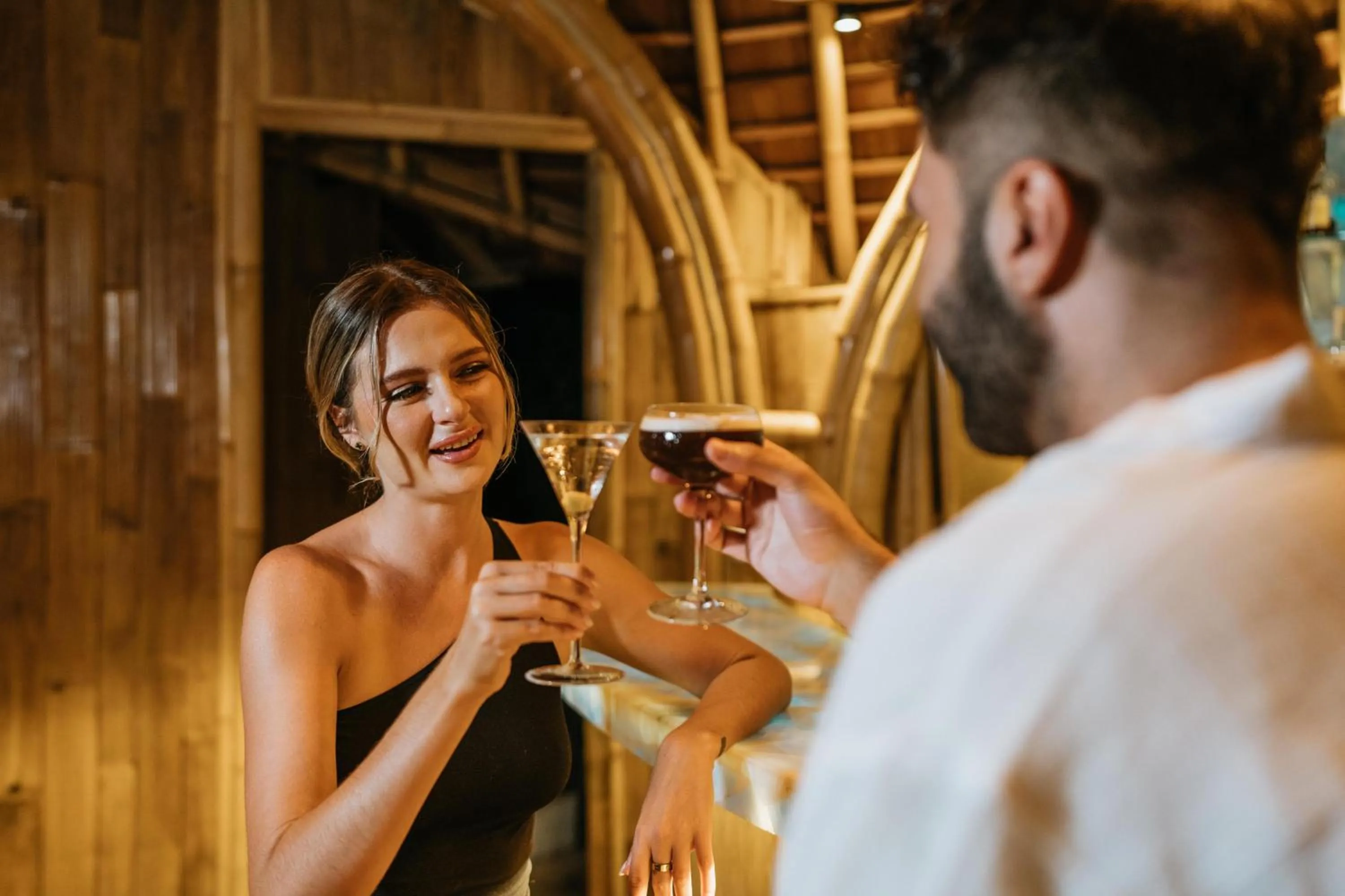 Sunset in Bambootel Sawah View