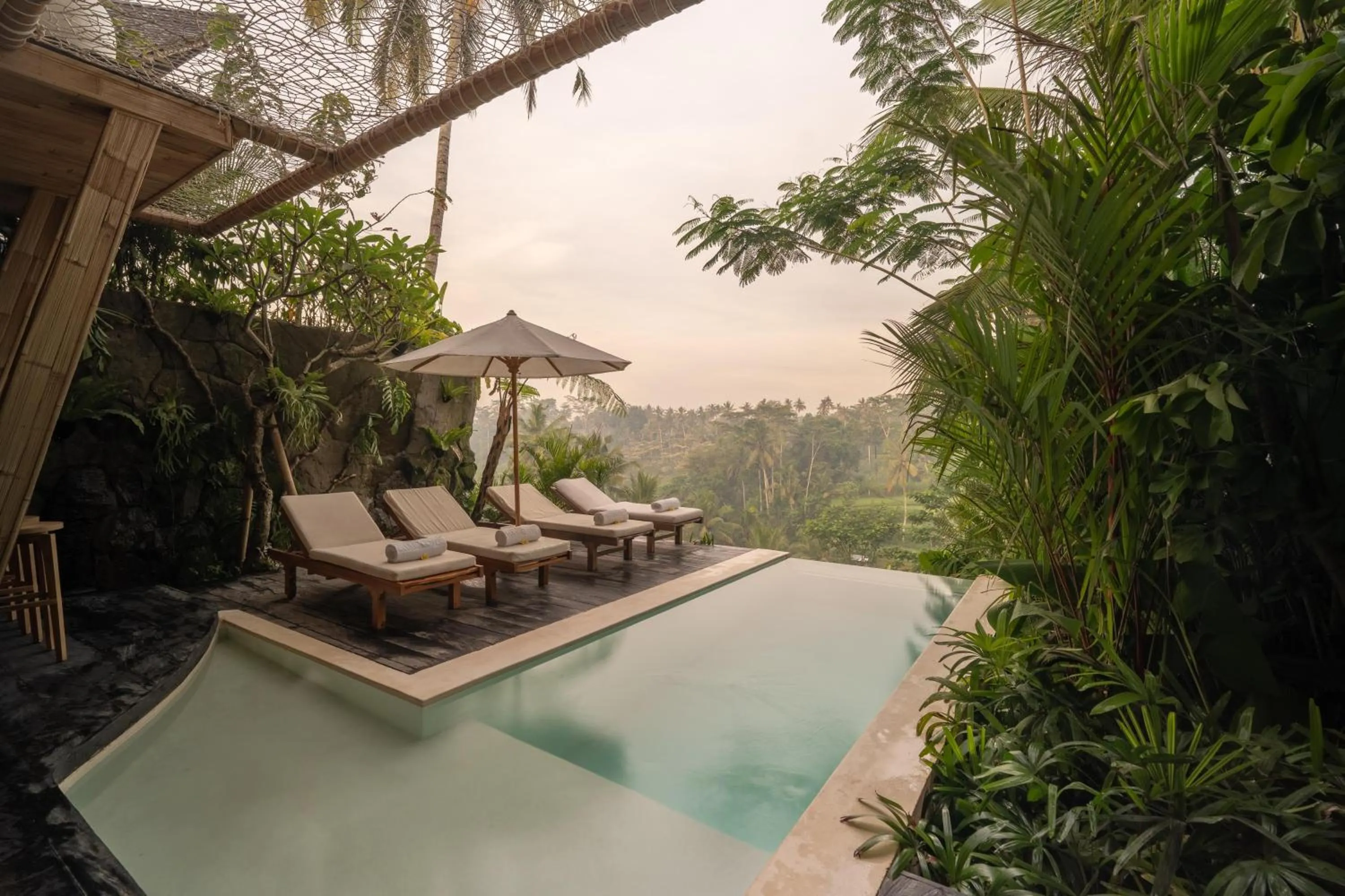 Natural landscape in Bambootel Sawah View