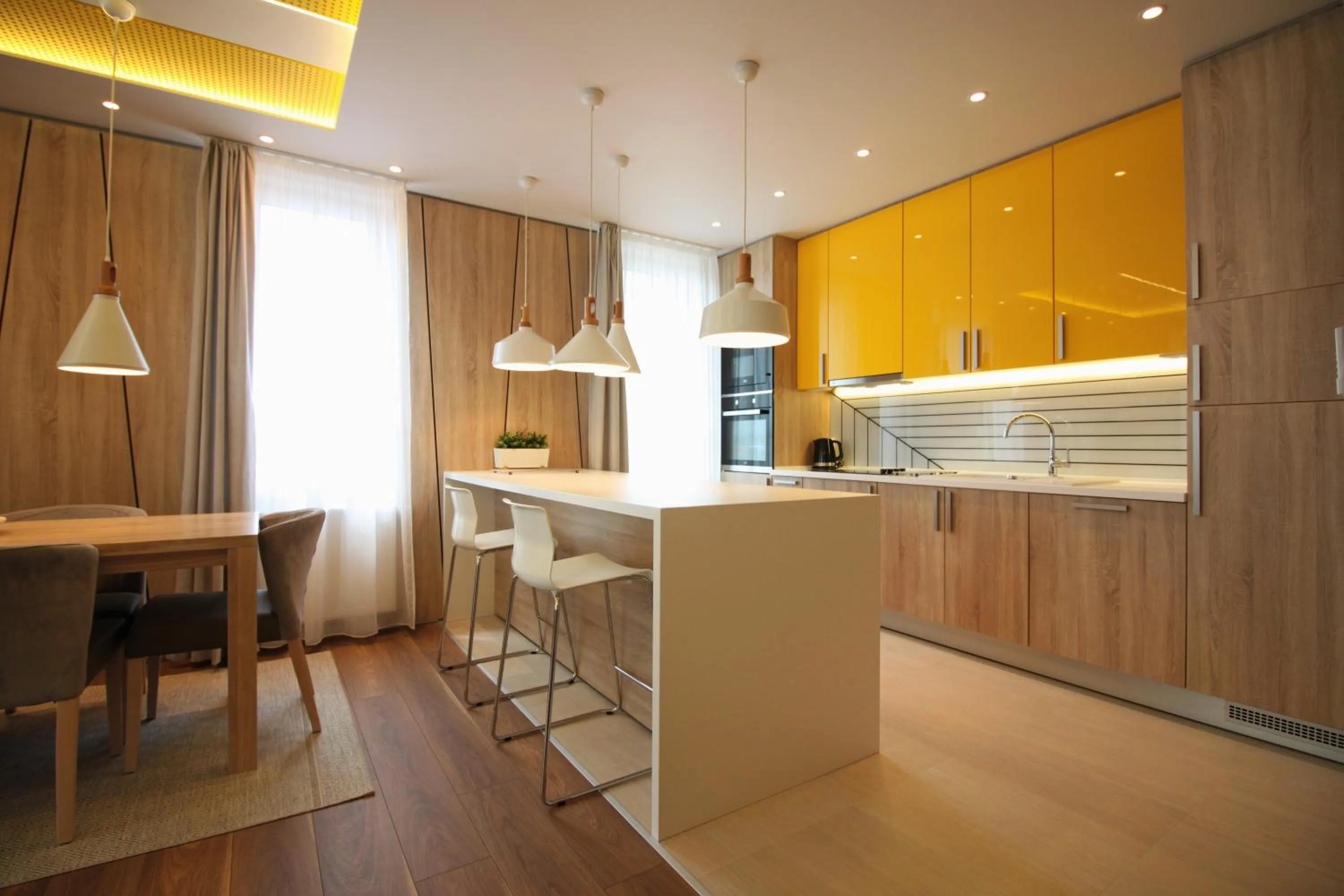 Kitchen or kitchenette in Sarajevo Daily Apartments