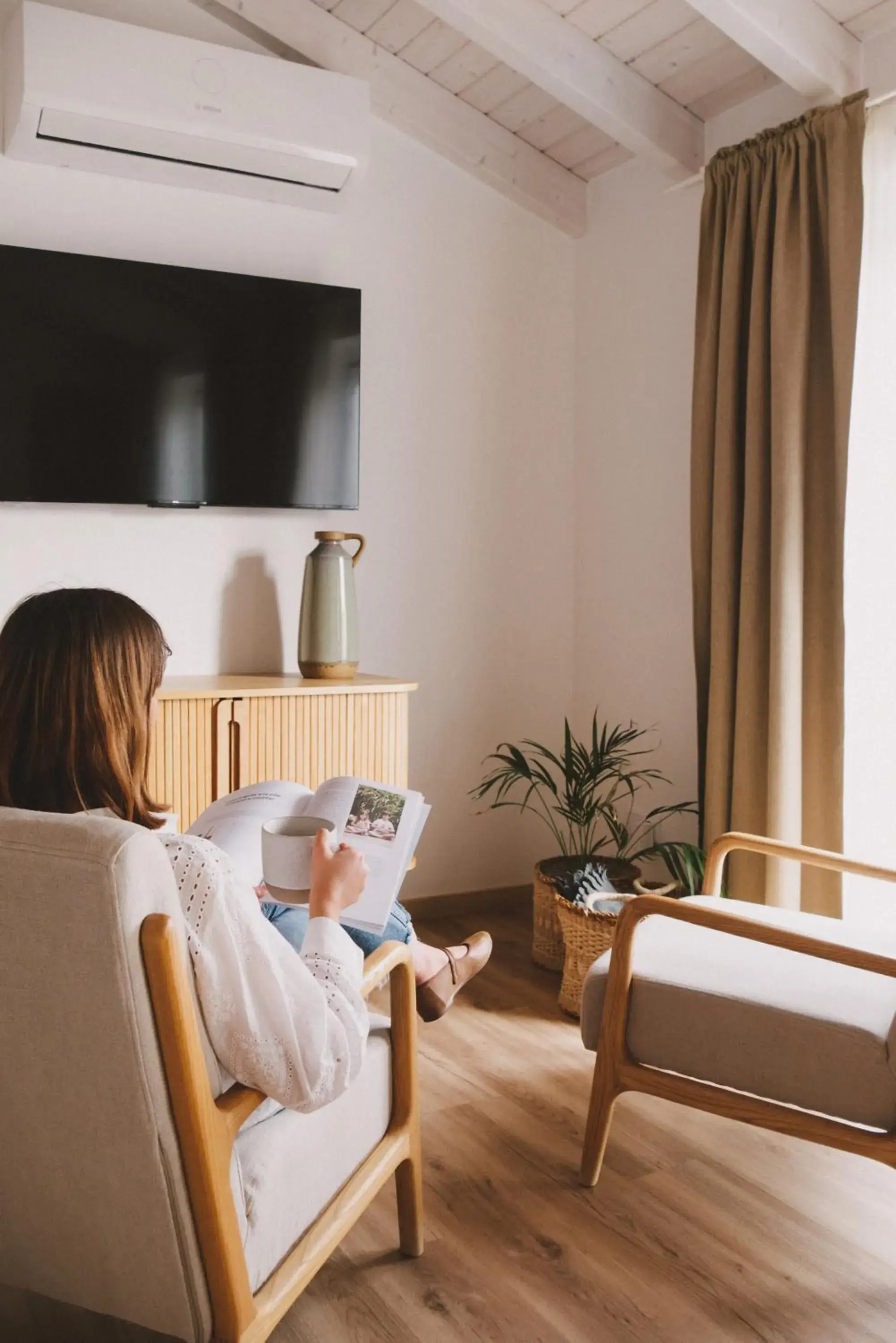 Studio with Balcony in Pure Flor de Esteva Studio with Balcony in Pure Flor de Esteva