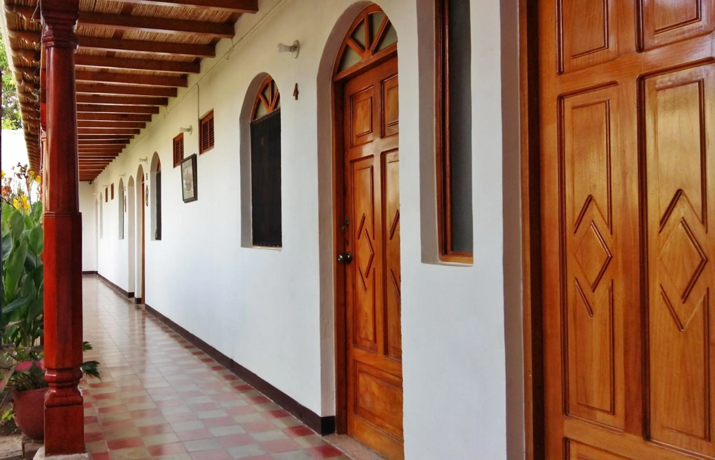 Decorative detail in Guest House Los Corredores del Castillo