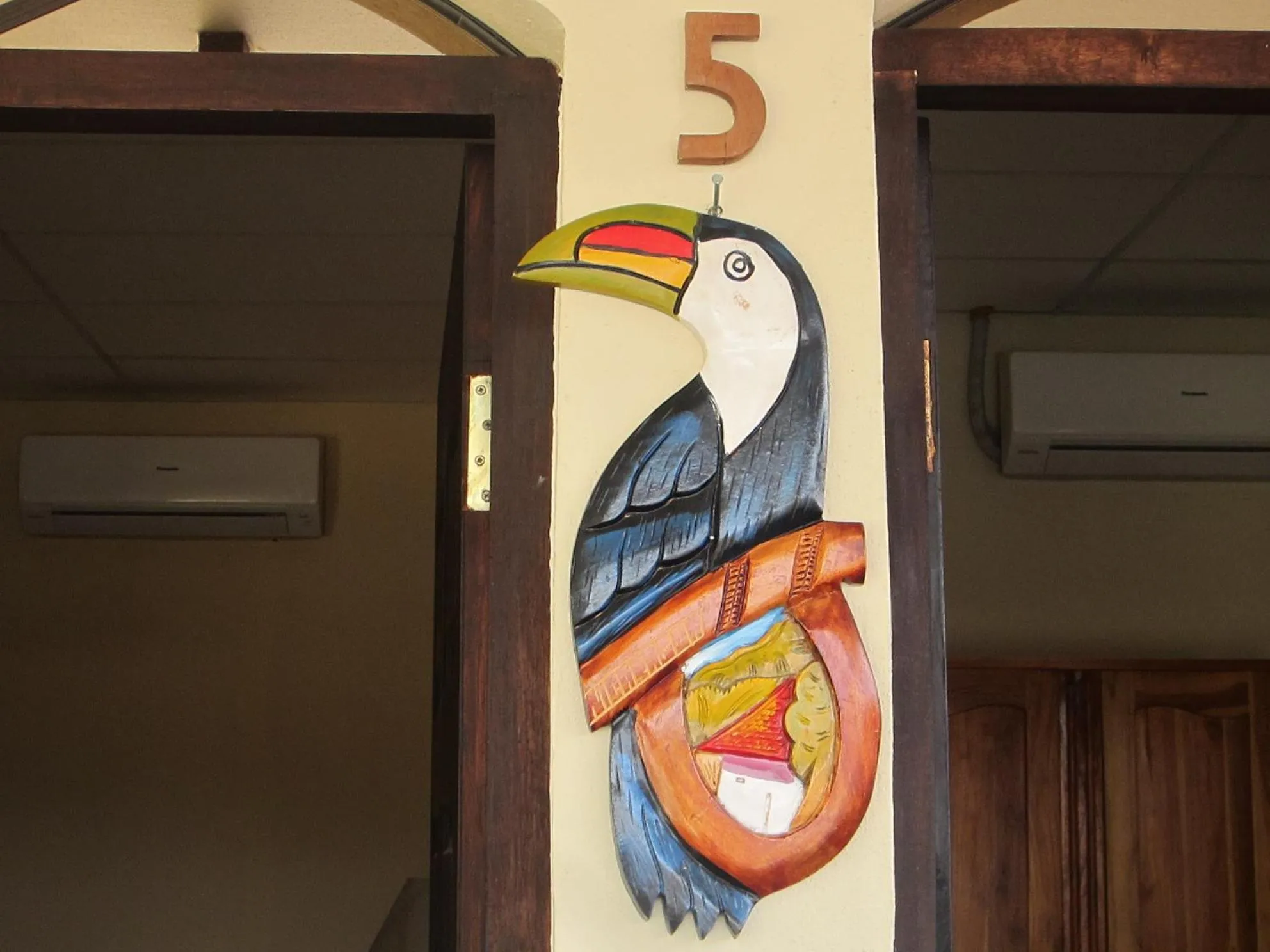 Decorative detail in Guest House Los Corredores del Castillo