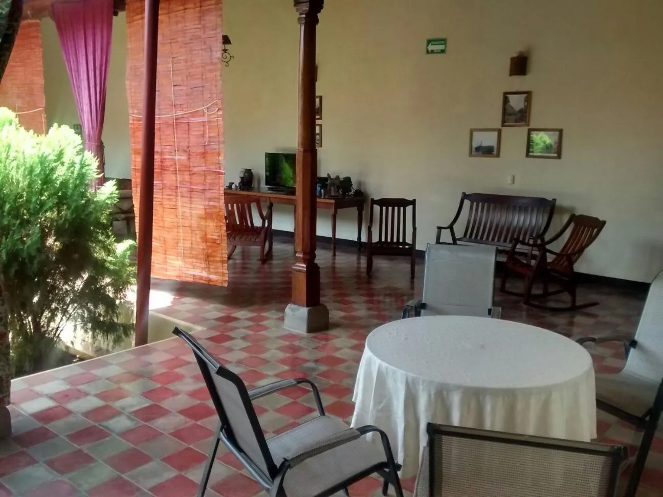 Decorative detail in Guest House Los Corredores del Castillo