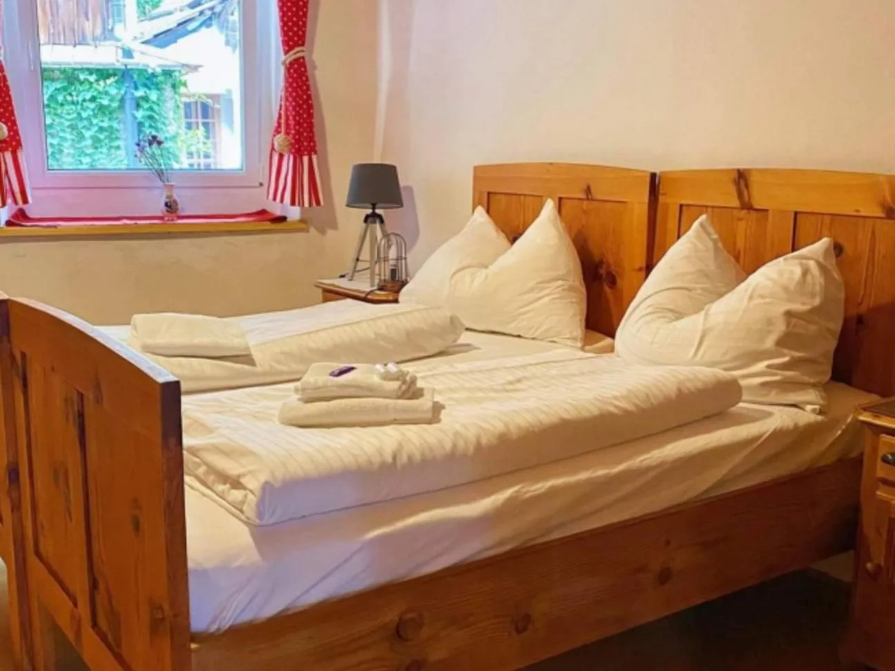 Bed in Pension Leopoldine