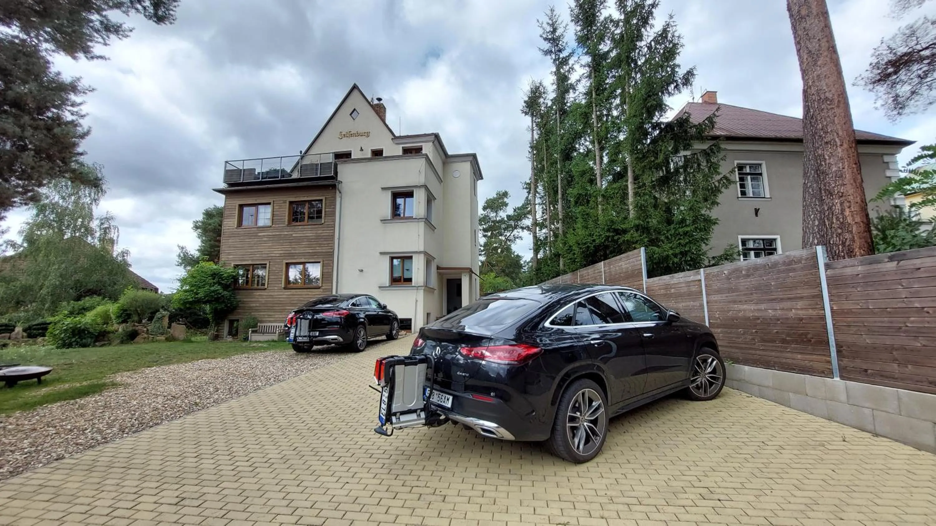 Parking in Apartmány FELSENBURG Staré Splavy