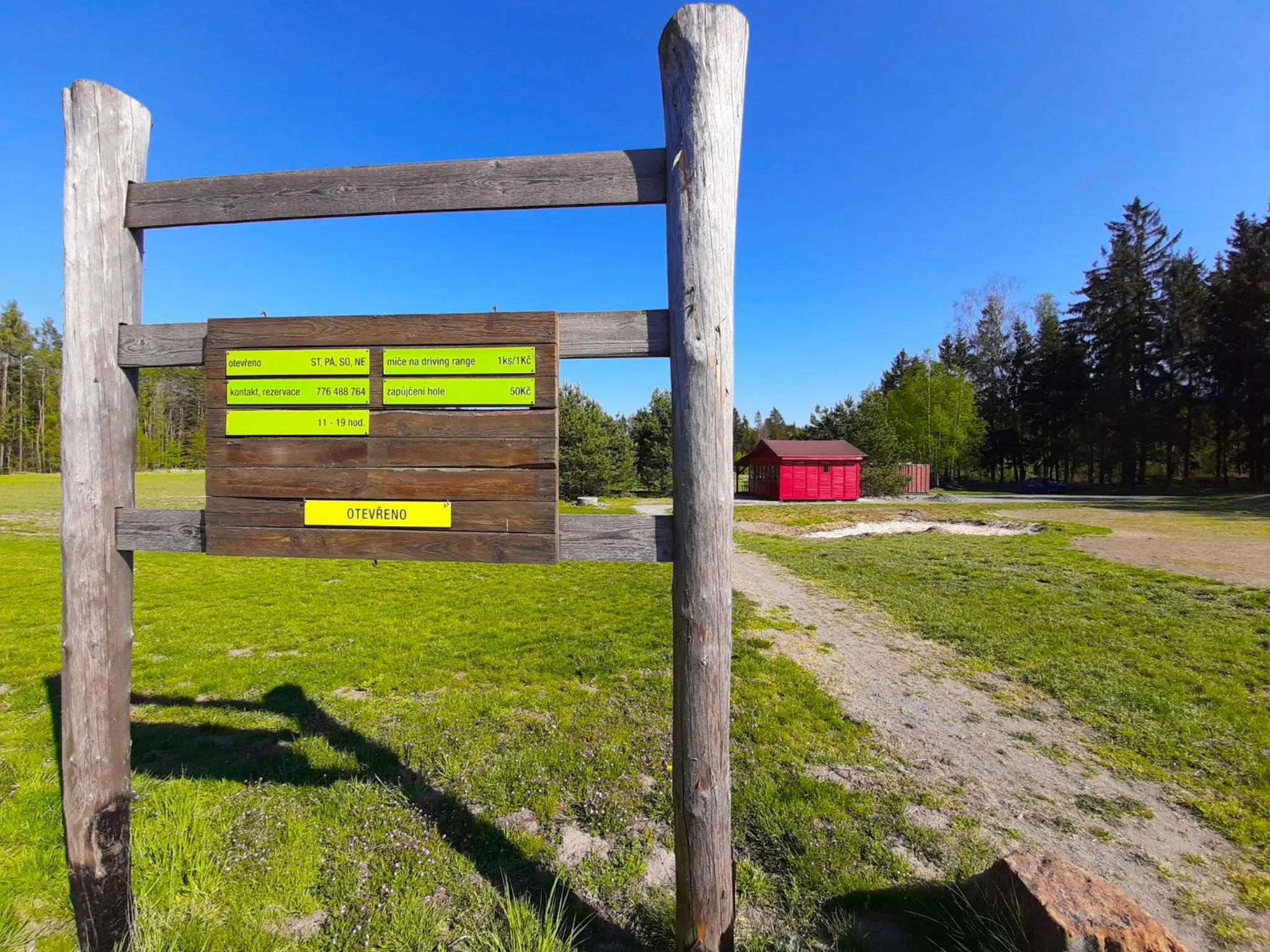 Golfcourse in Apartmány FELSENBURG Staré Splavy