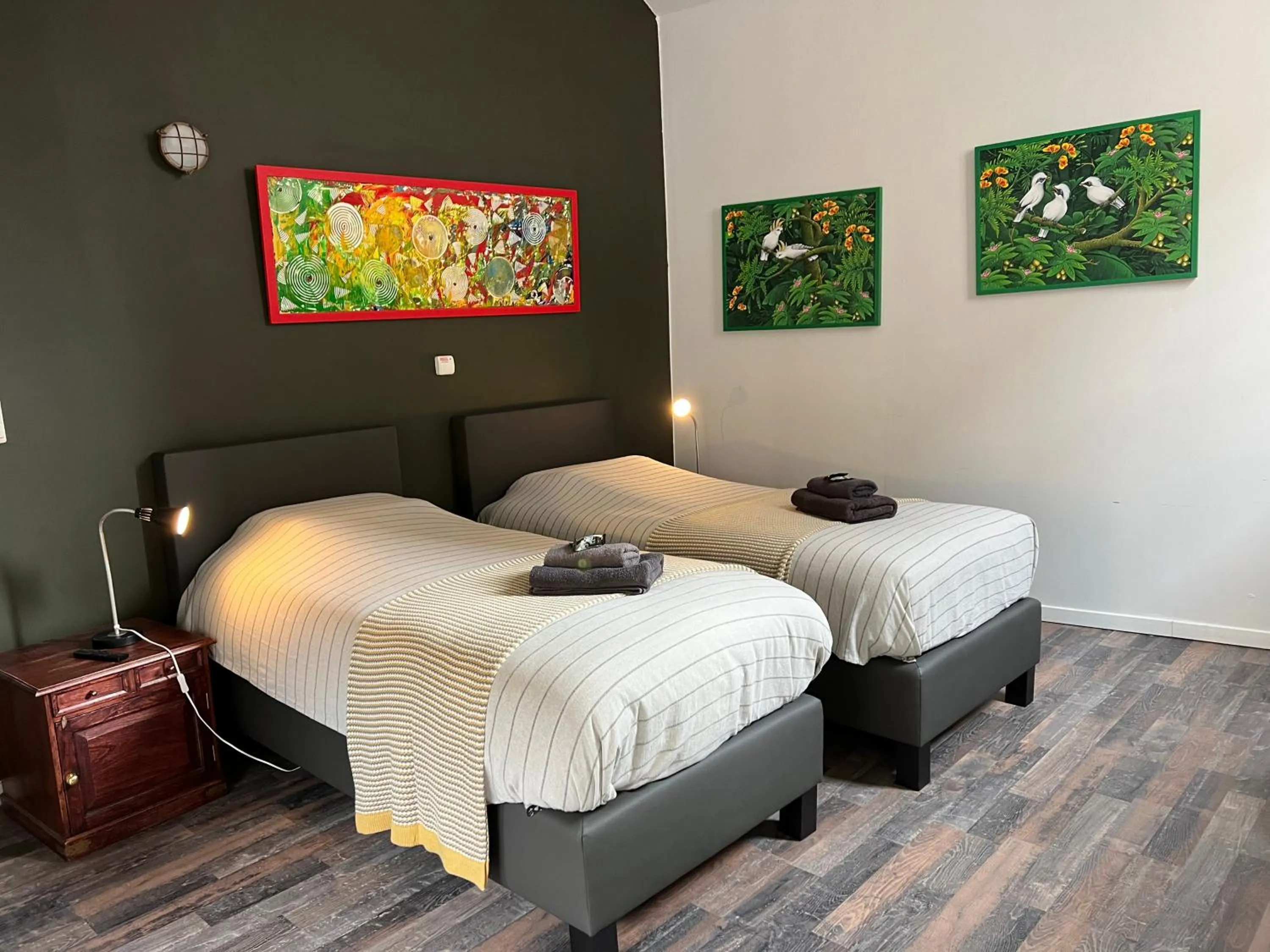 Bedroom, Bed in B&B AntiQua & Qook