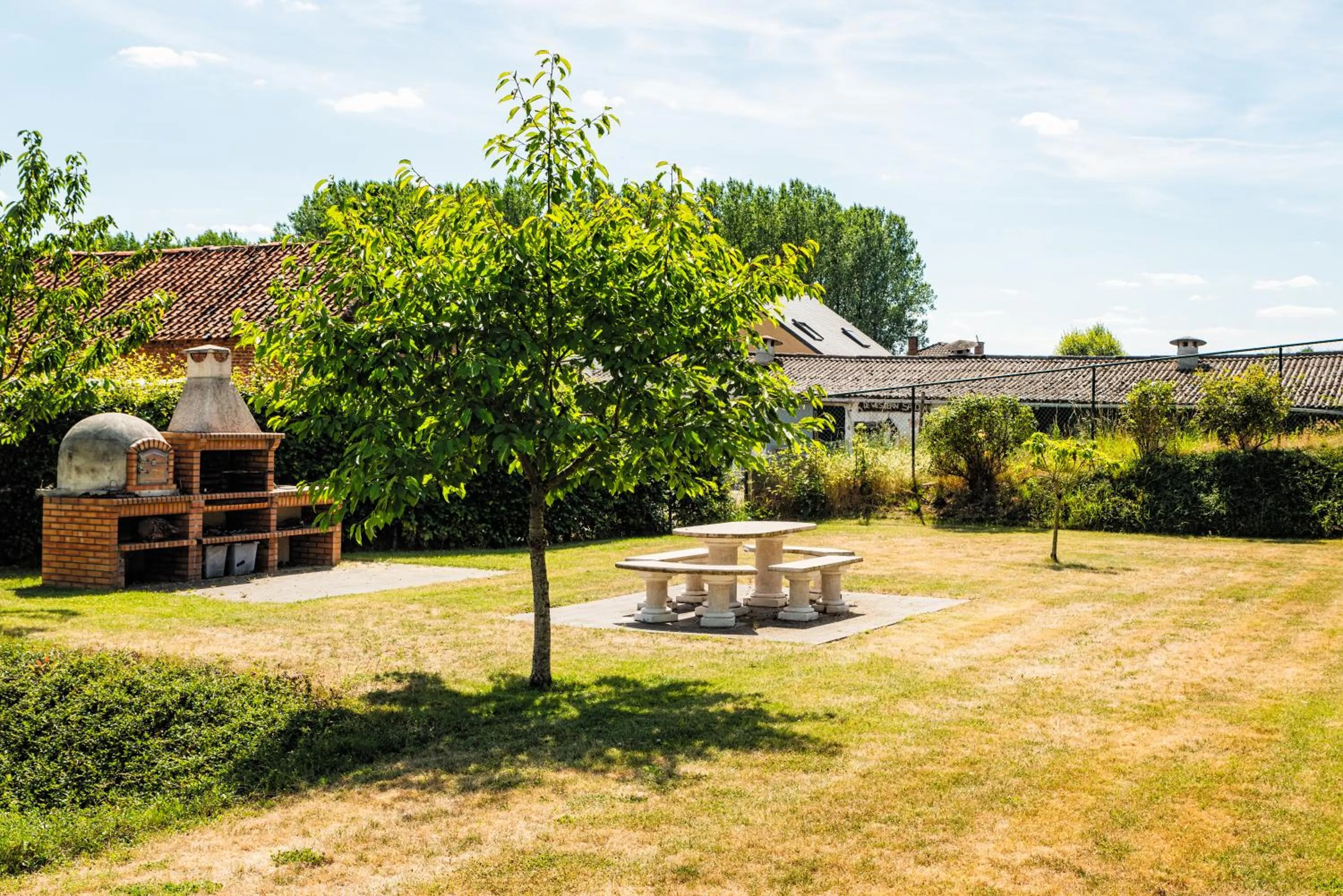 Garden view in B&B AntiQua & Qook