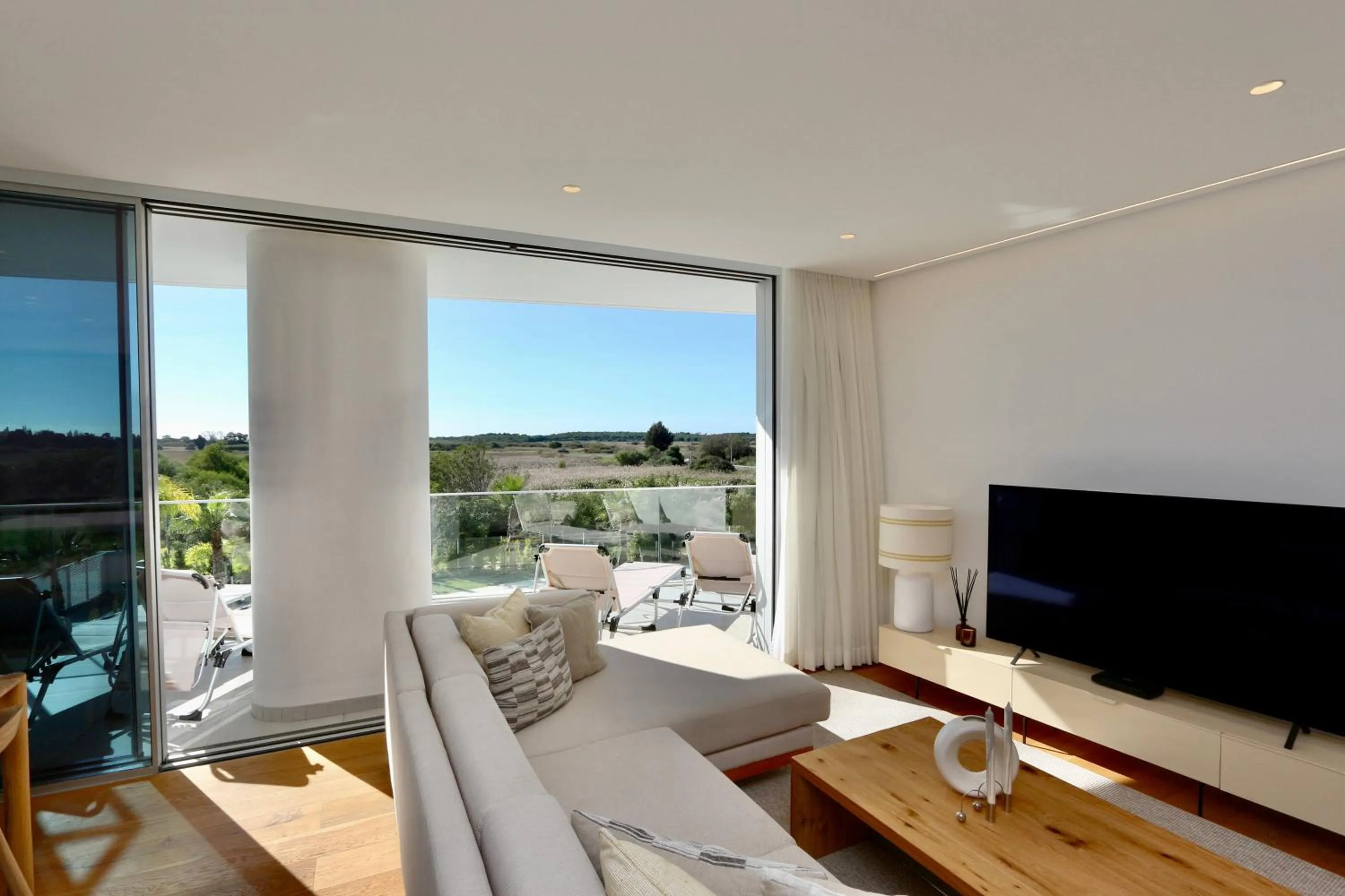 Living room in Lake24 CD256- CleverDetails, 3 bedroom apartment, sleeps 6, near to Falesia Beach and the Marina