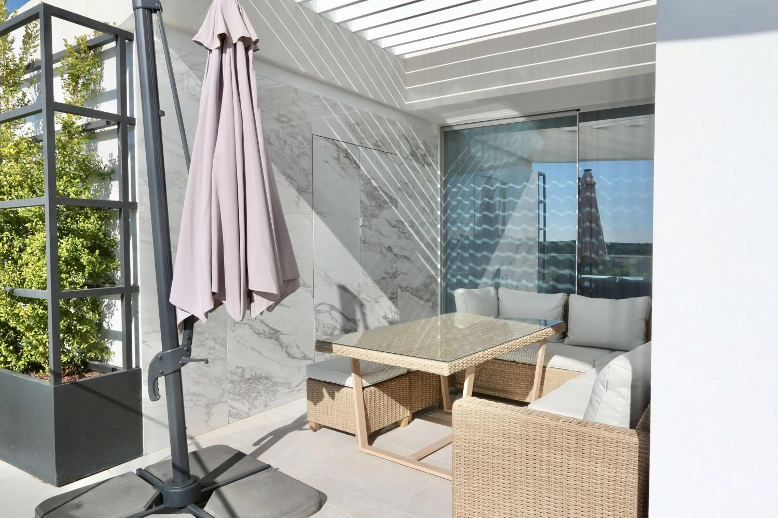 Balcony/Terrace in Lake24 CD256- CleverDetails, 3 bedroom apartment, sleeps 6, near to Falesia Beach and the Marina