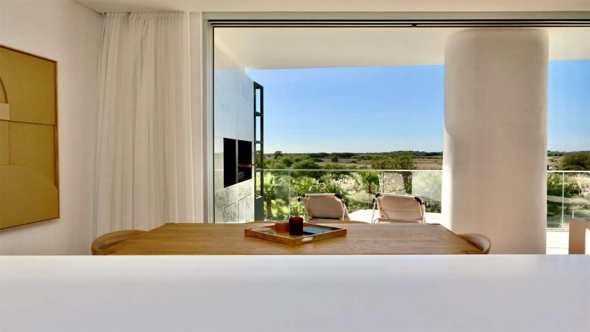 Dining area, Bed in Lake24 CD256- CleverDetails, 3 bedroom apartment, sleeps 6, near to Falesia Beach and the Marina
